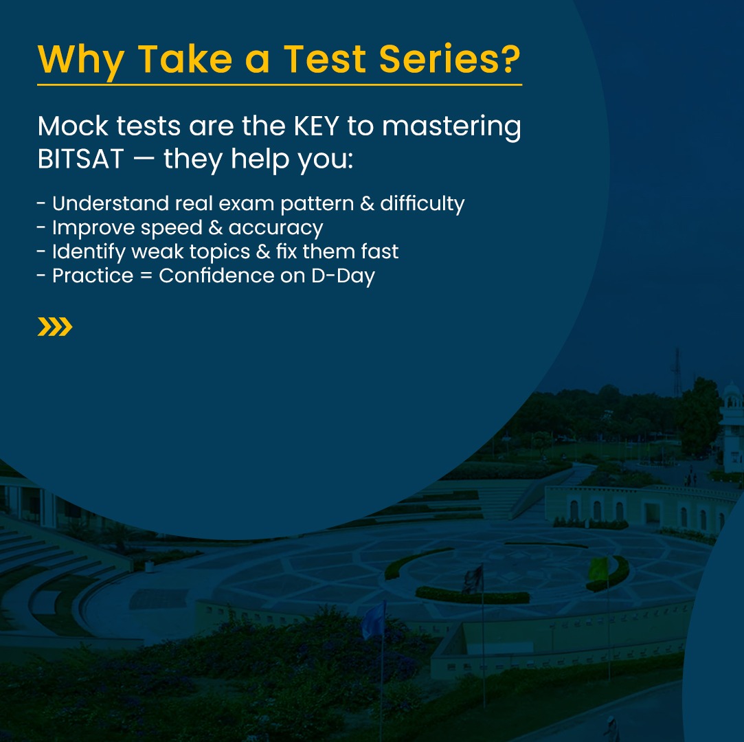 🚀 BITSAT 2026 Test Series – Your... - Masterclass Space | Facebook