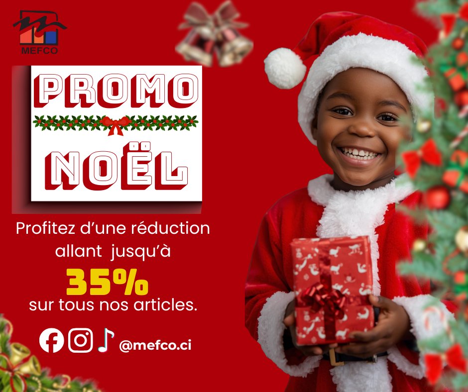 Mefco CI - 🎄 La magie de Noël continue chez MEFCO ! ... | Facebook