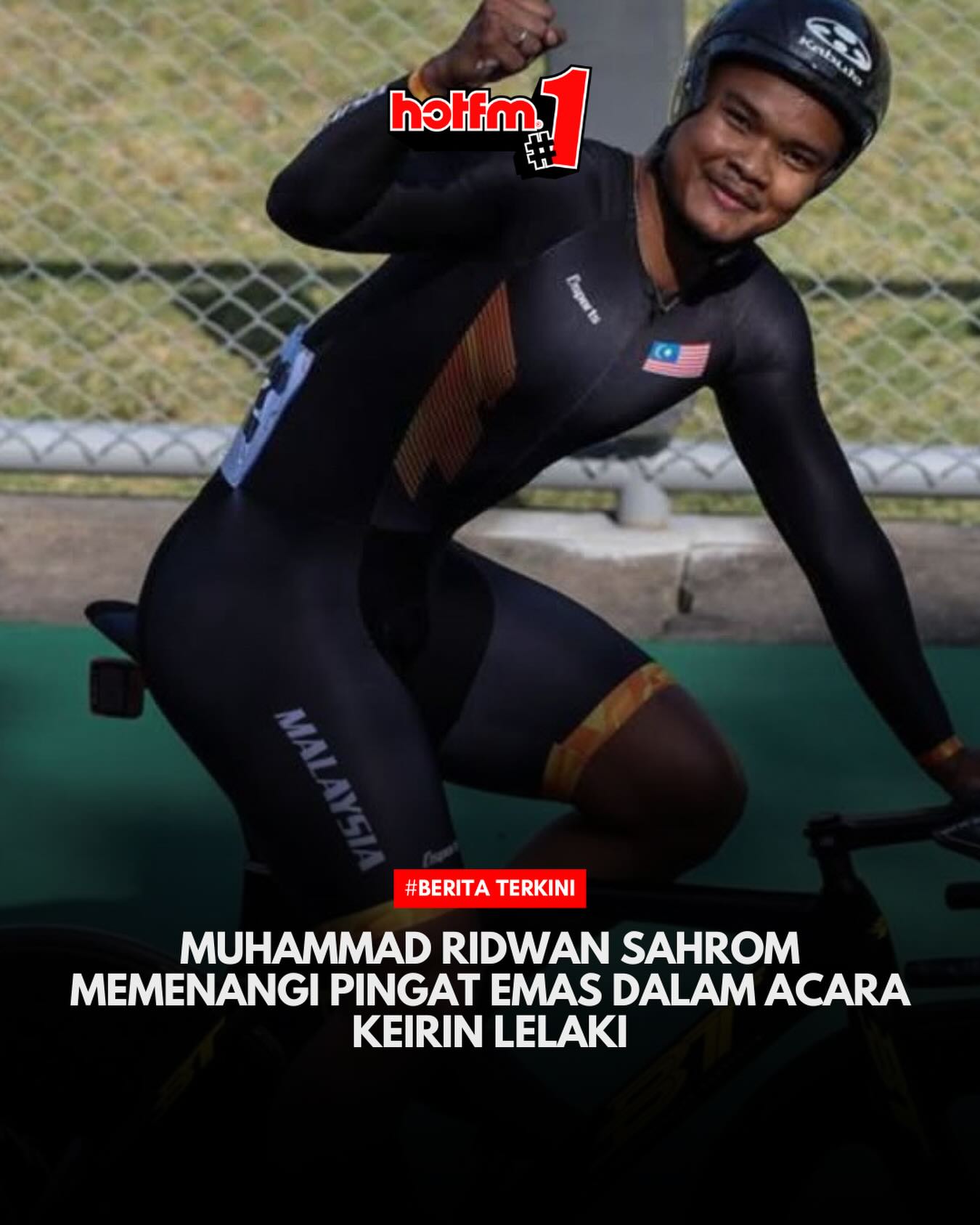 Hot - Sukan Sea 2025: Tahniah Muhammad Ridwan Sahrom! 💪🏻 #HotFMNo1 # ...