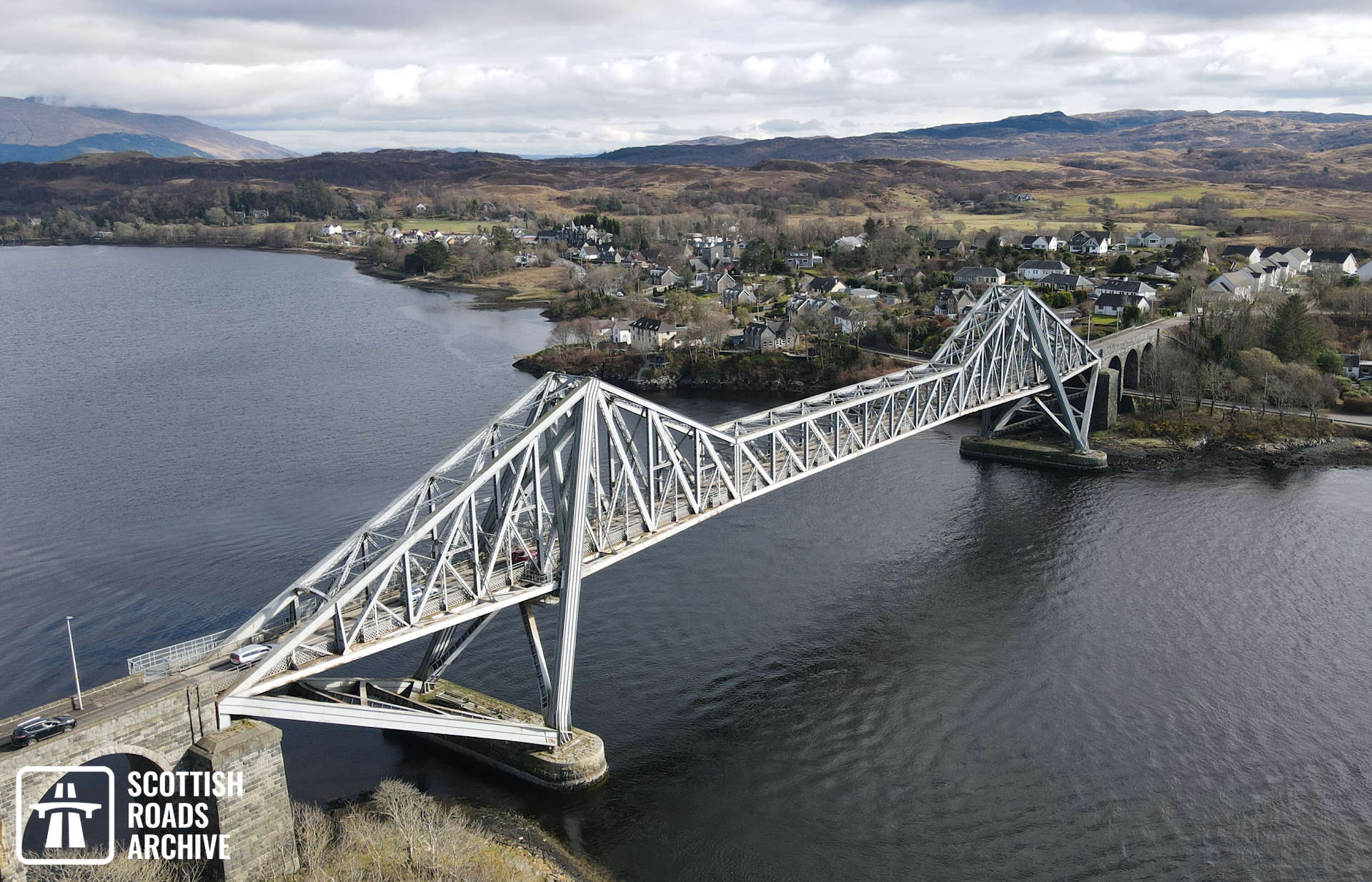 Scottish - Connel Bridge opened in August 1903 as part of the Callander ...