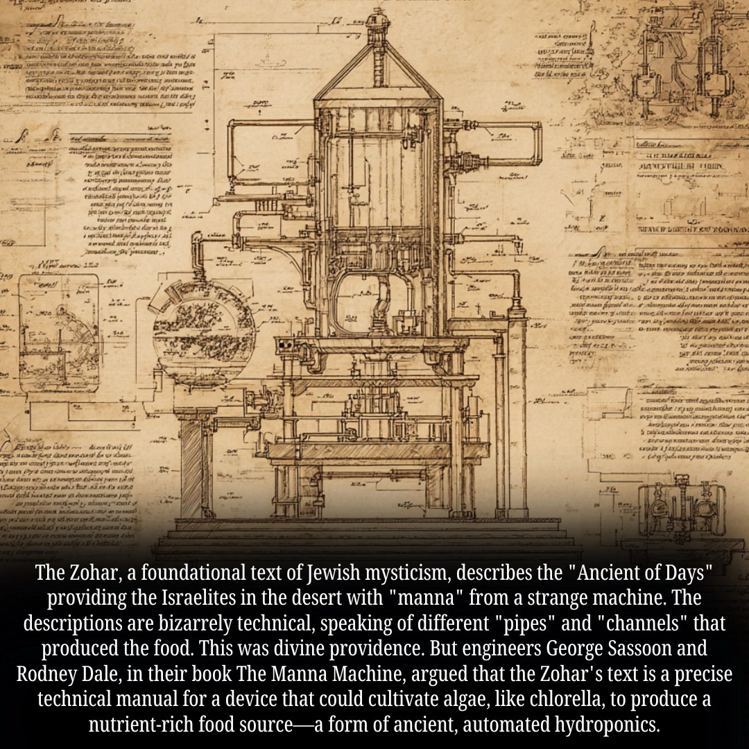 The Manna Machine of the Israelites... - Strange Mysteries | Facebook