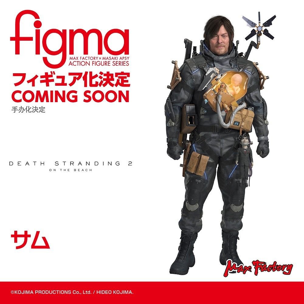 deadman 「SiteOfScaFold」 2ndプレス 新品未開封 Max Factory Death Stranding 2: On the Beach figma Sam.