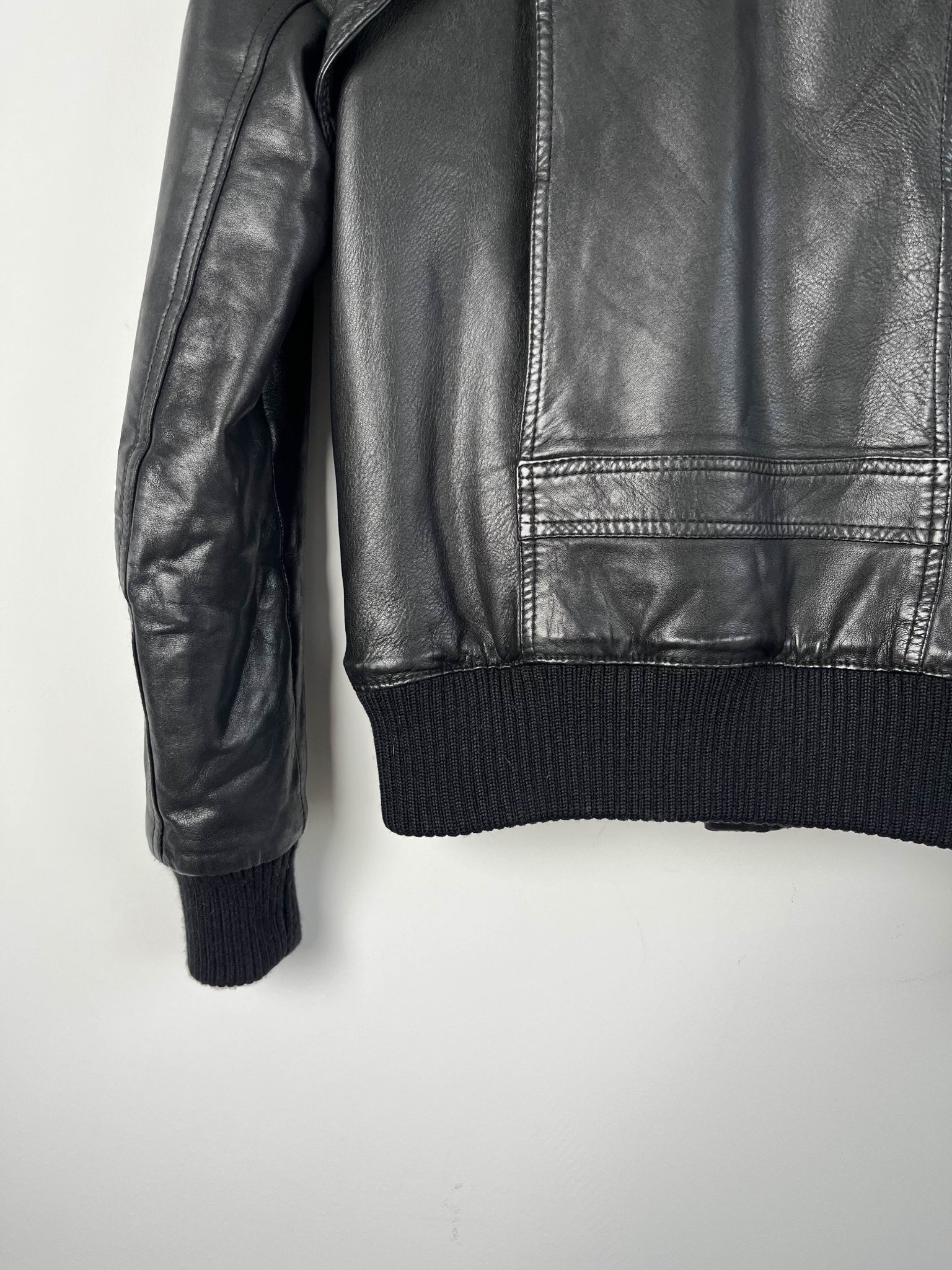 FW06 Dior Homme “These Gray Days” Leather Jacket - Coats & Jackets ...