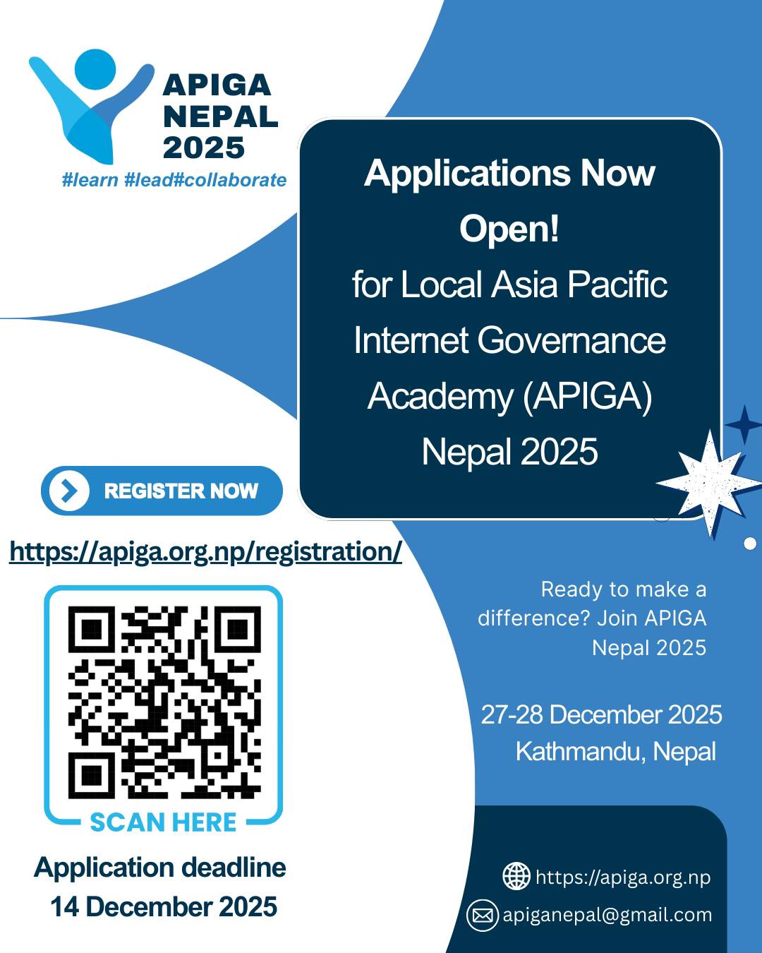 NCIT - Apply now https://apiga.org.np/registration/?fbclid ...