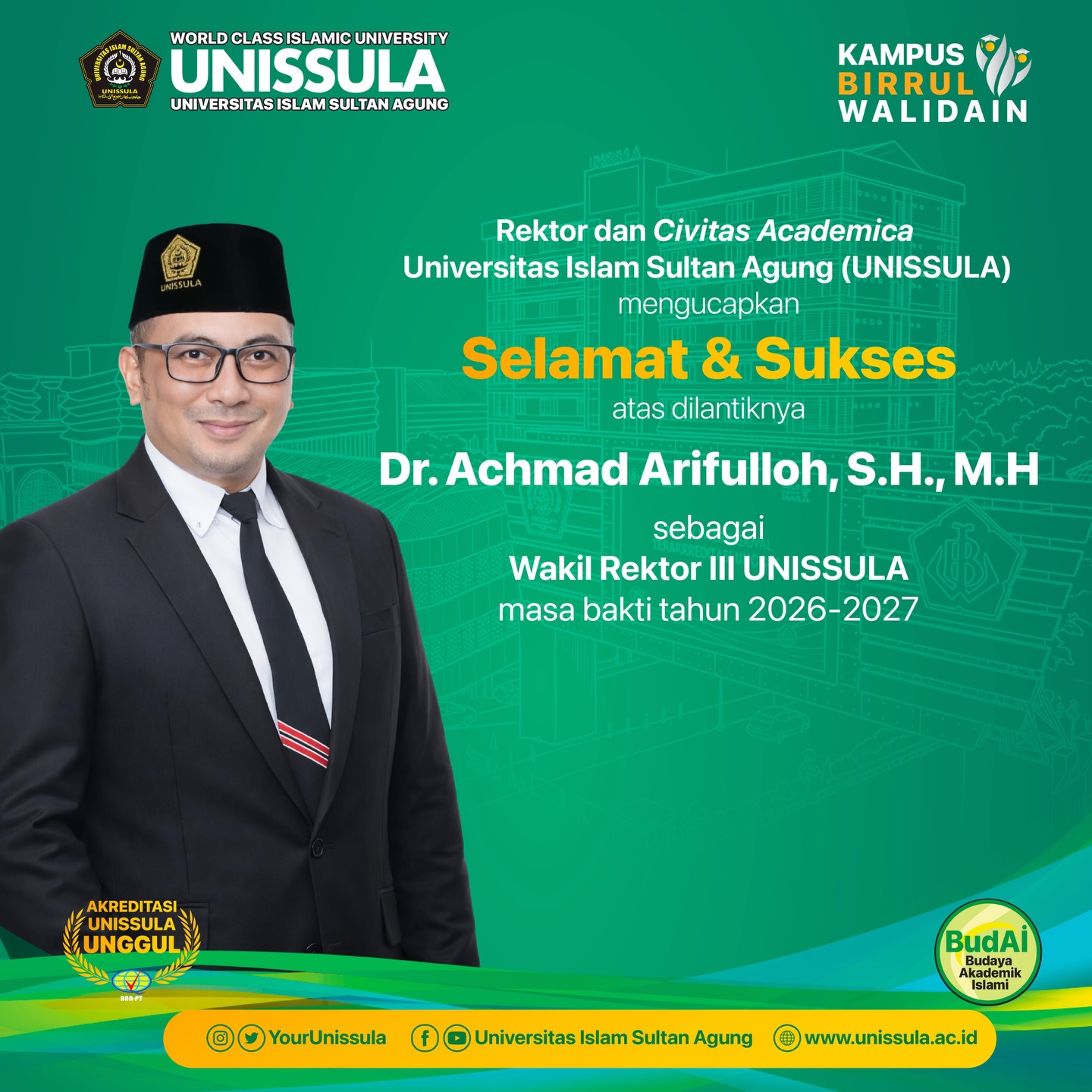 Universitas - 🐯 #Quotes #Unissula #YourUnissula #GenerasiKhairaUmmah ...