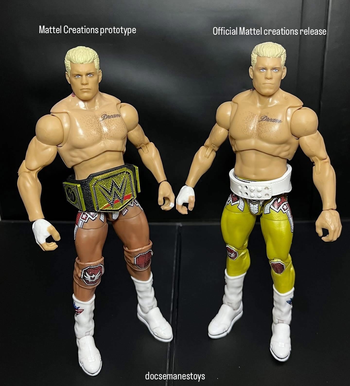 Cody Rhodes WWE Ultimate Edition Mattel Creations figure