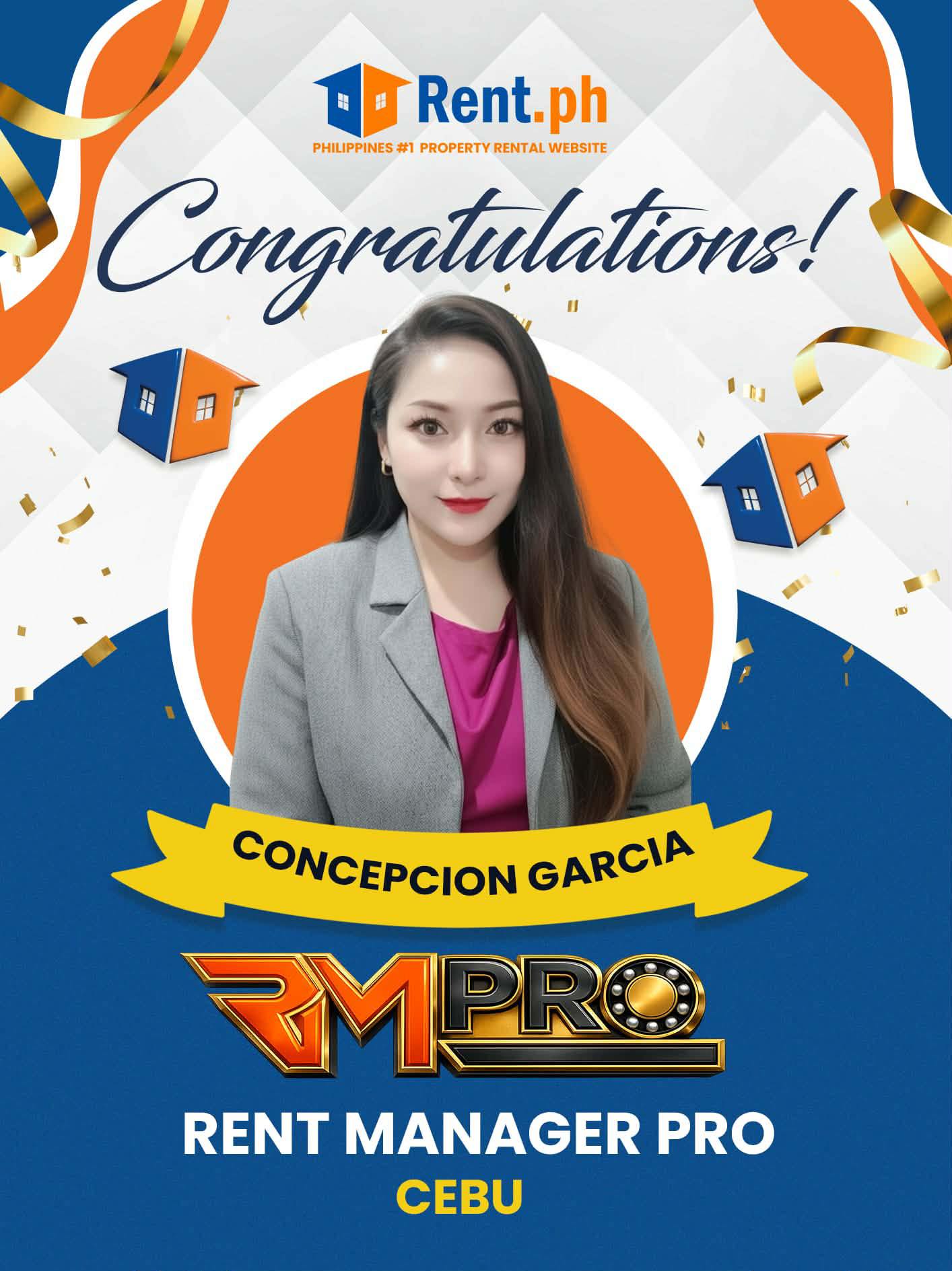 Rent.ph - CONGRATULATIONS CONCEPCION GARCIA Cebu shines brighter ...