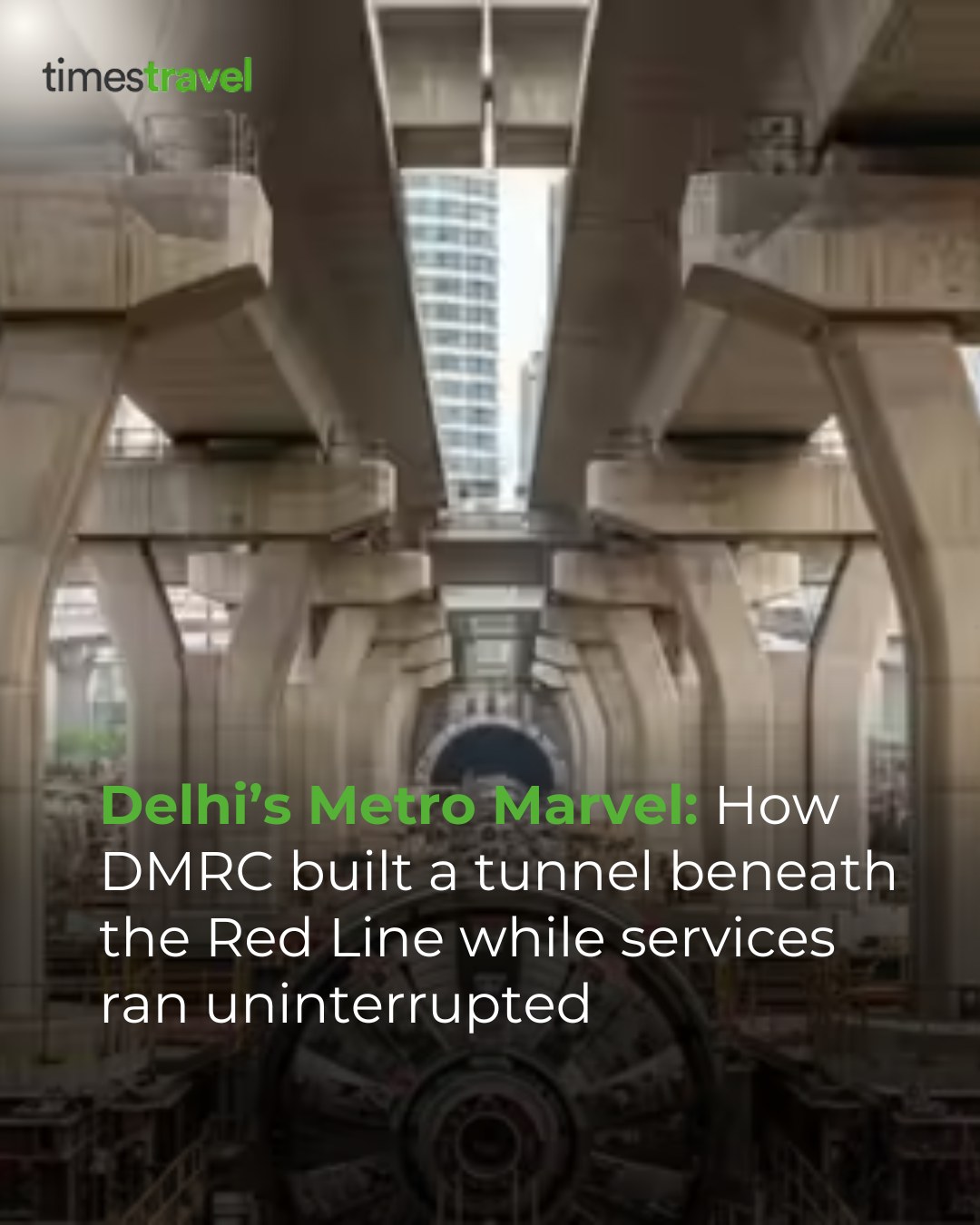 TimesTravel - The Delhi Metro Rail Corporation (#DMRC)... | Facebook