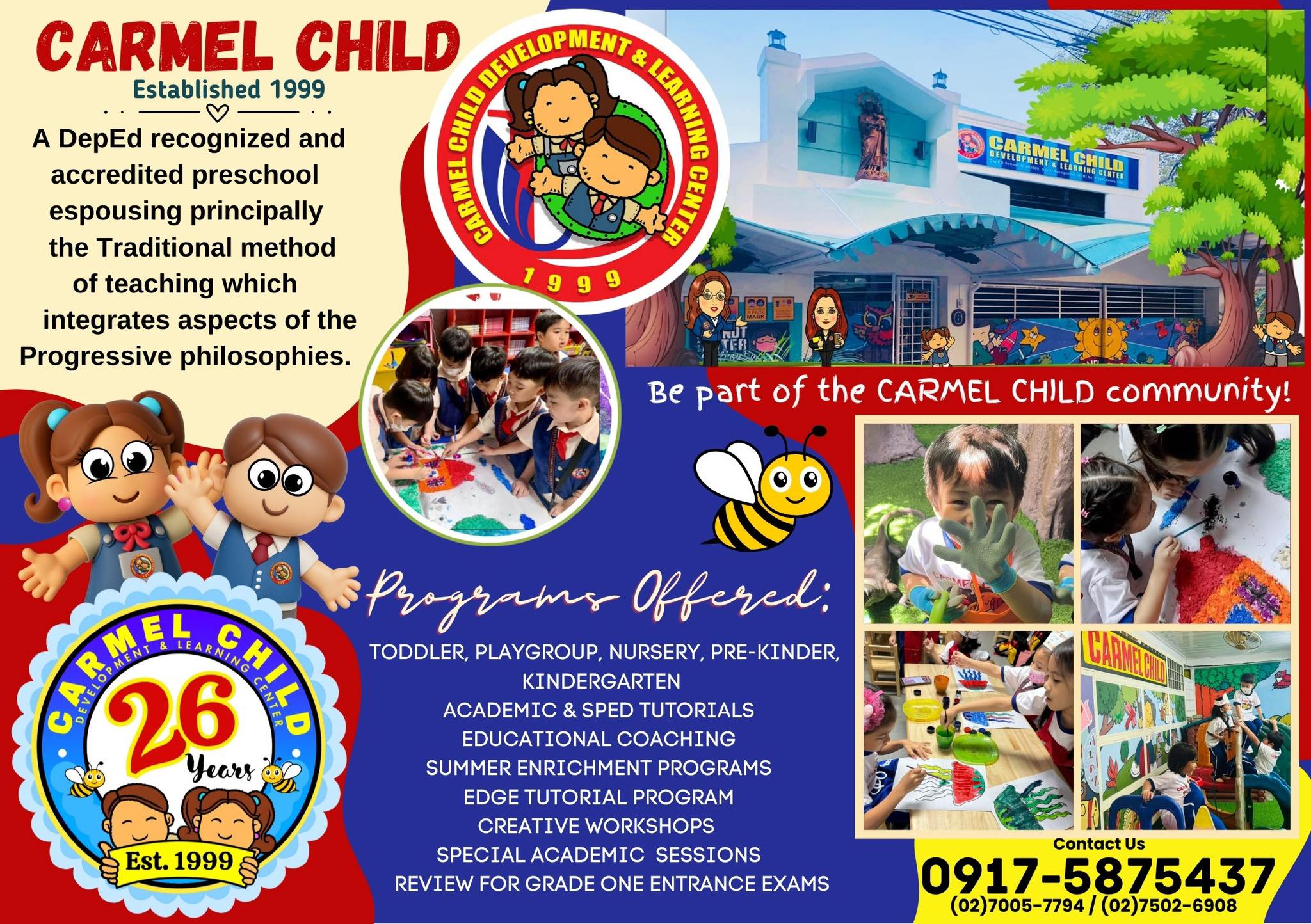 Carmel Child Development & Learning Center | Quezon City