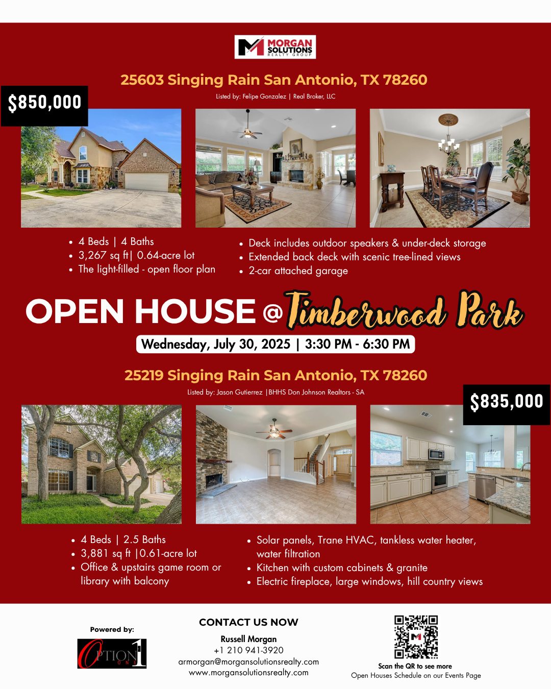 𝐎𝐏𝐄𝐍 𝐇𝐎𝐔𝐒𝐄 𝐀𝐋𝐄𝐑𝐓! 🏡 Explore stunning homes in San