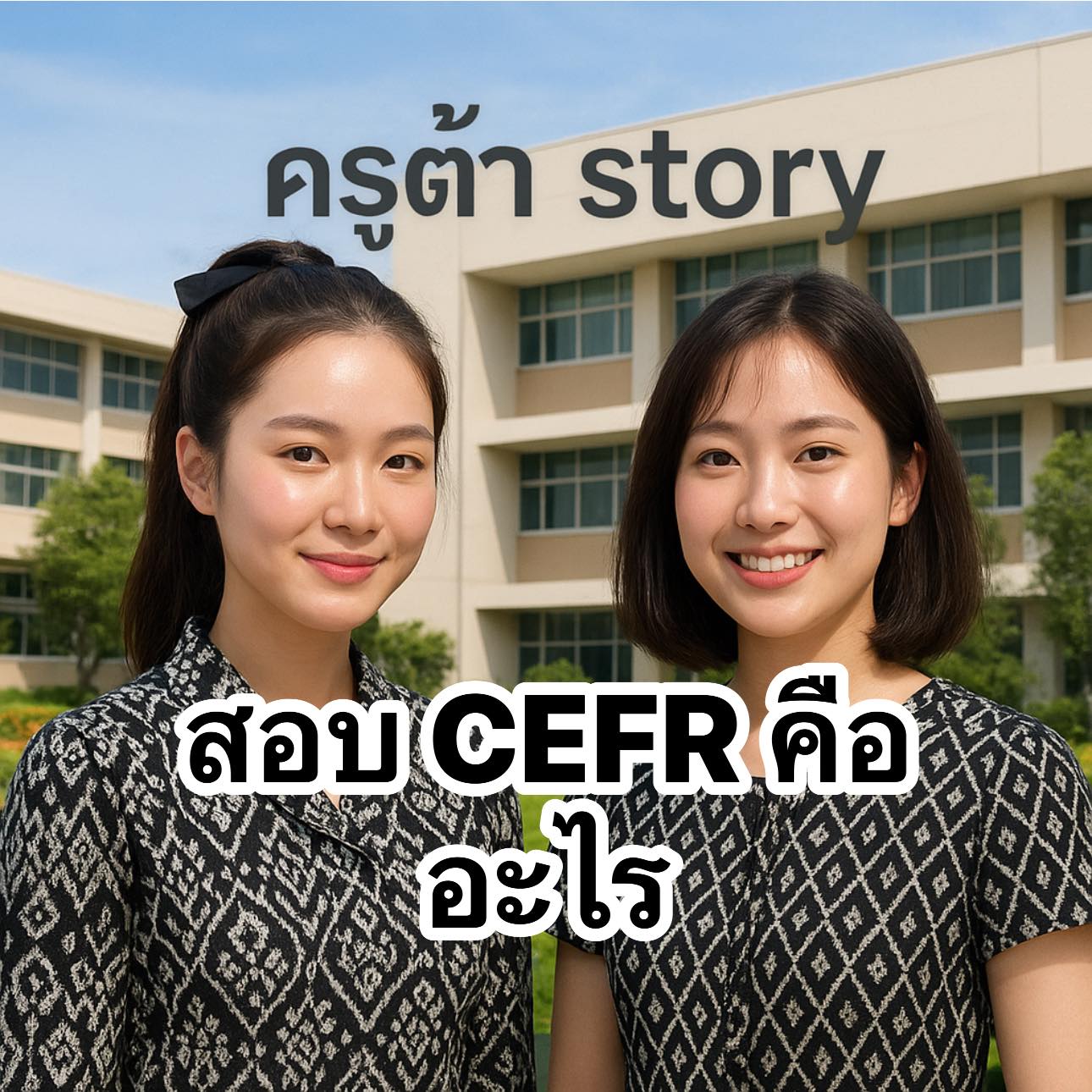 ครูต้า story - การสอบ CEFR (Common European Framework of... | Facebook