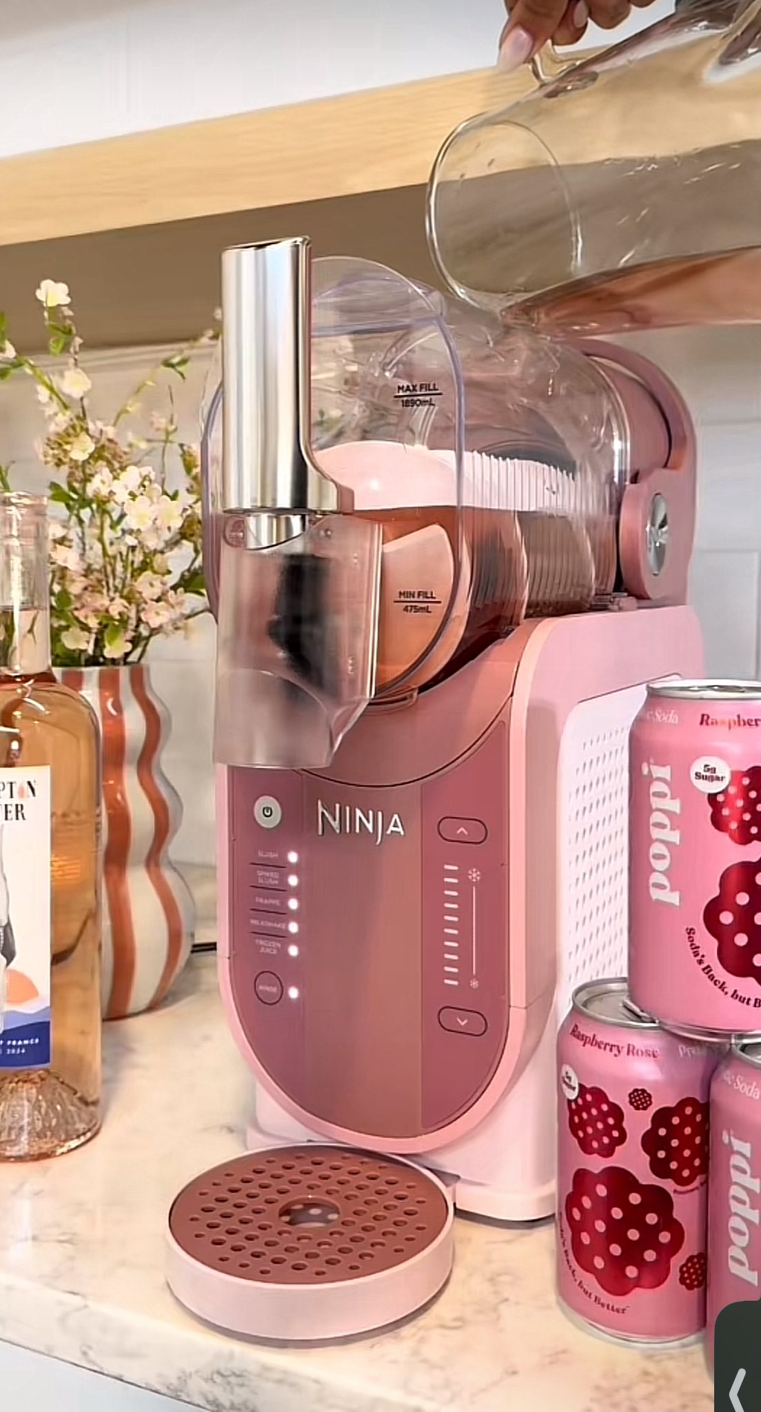 Ninja Got A New Pink Slushie Machine 😩✨ I NEEEED