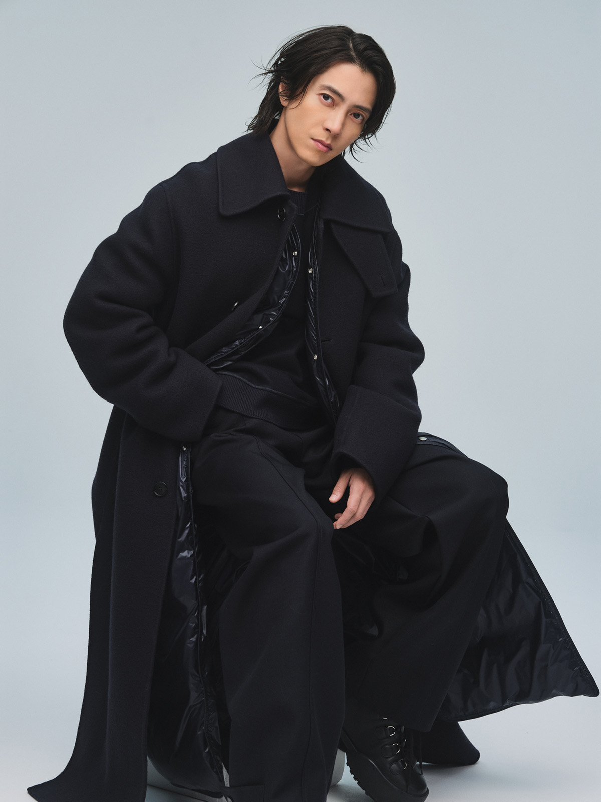 山下智久が見て、着て、感じた、モンクレールとジル サンダーの