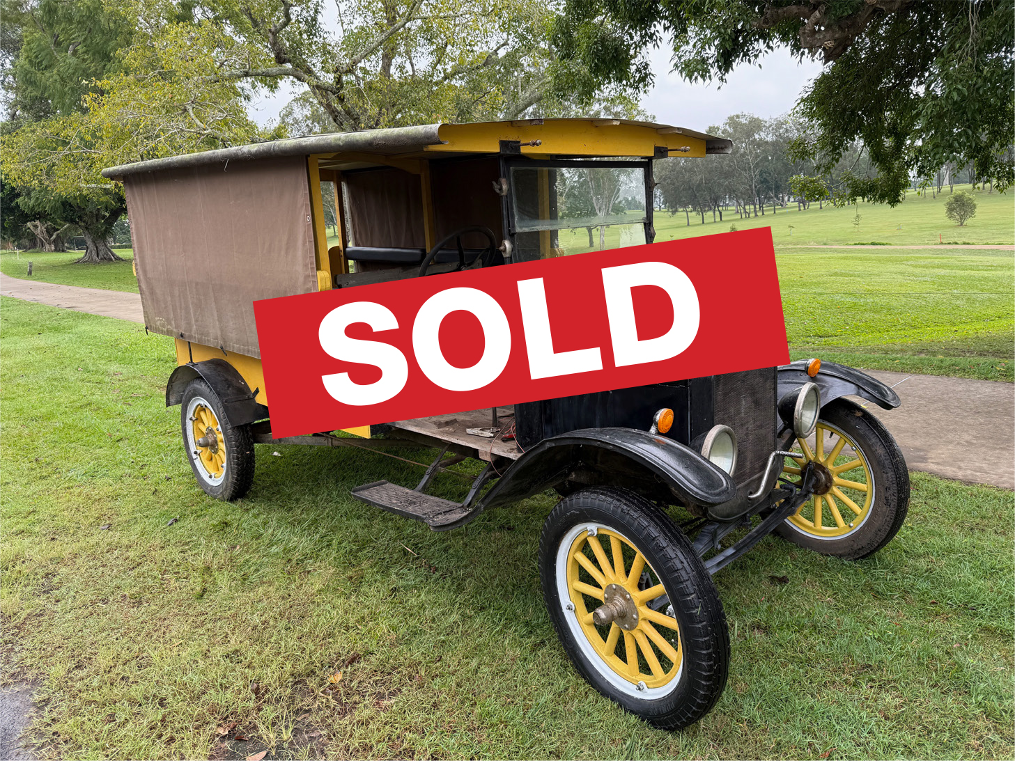 Winter Auctions - *** SOLD *** 1922 Ford Model T bus,... | Facebook