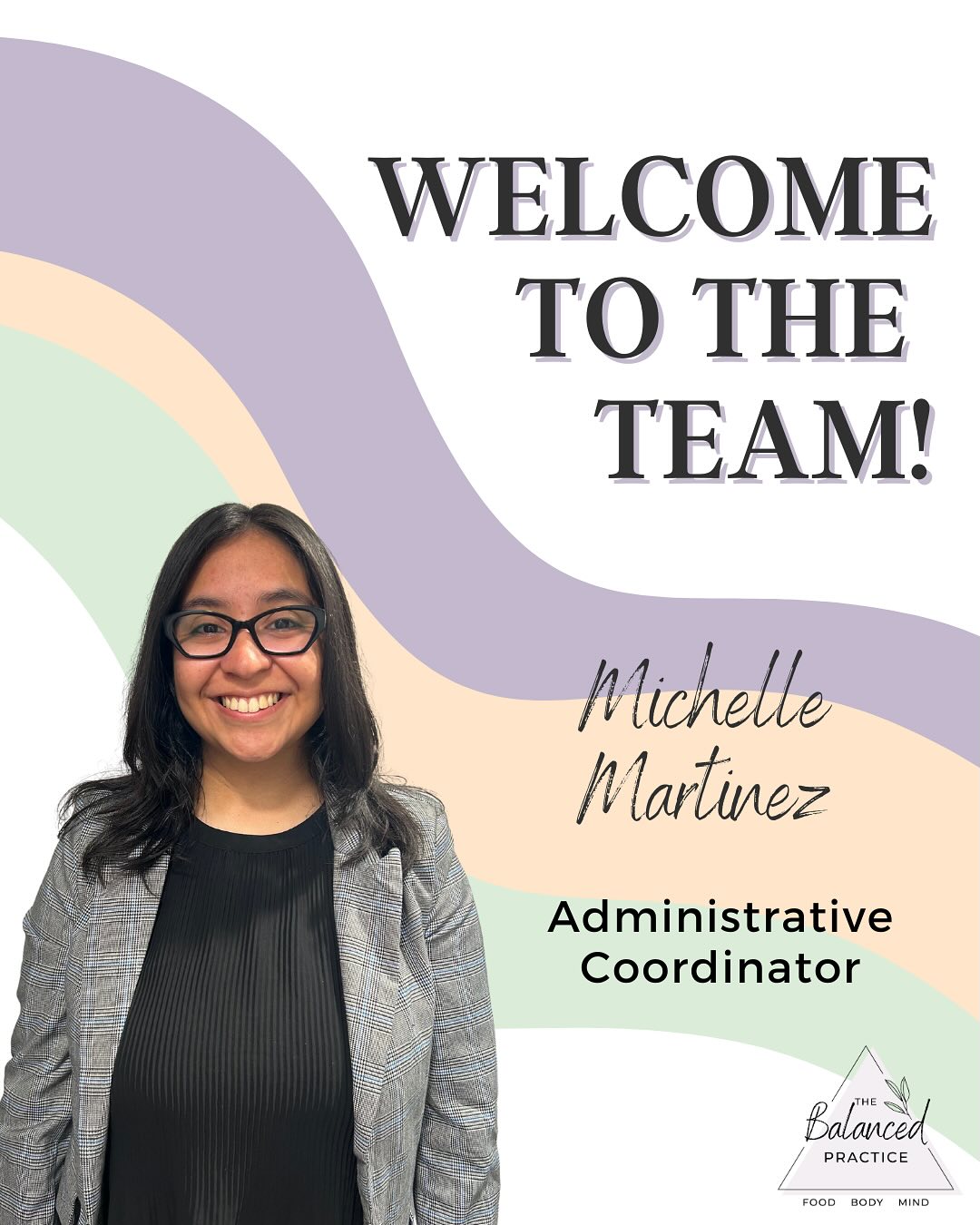 Meet Michelle! 💜 We’re so excited... - The Balanced Practice | Facebook