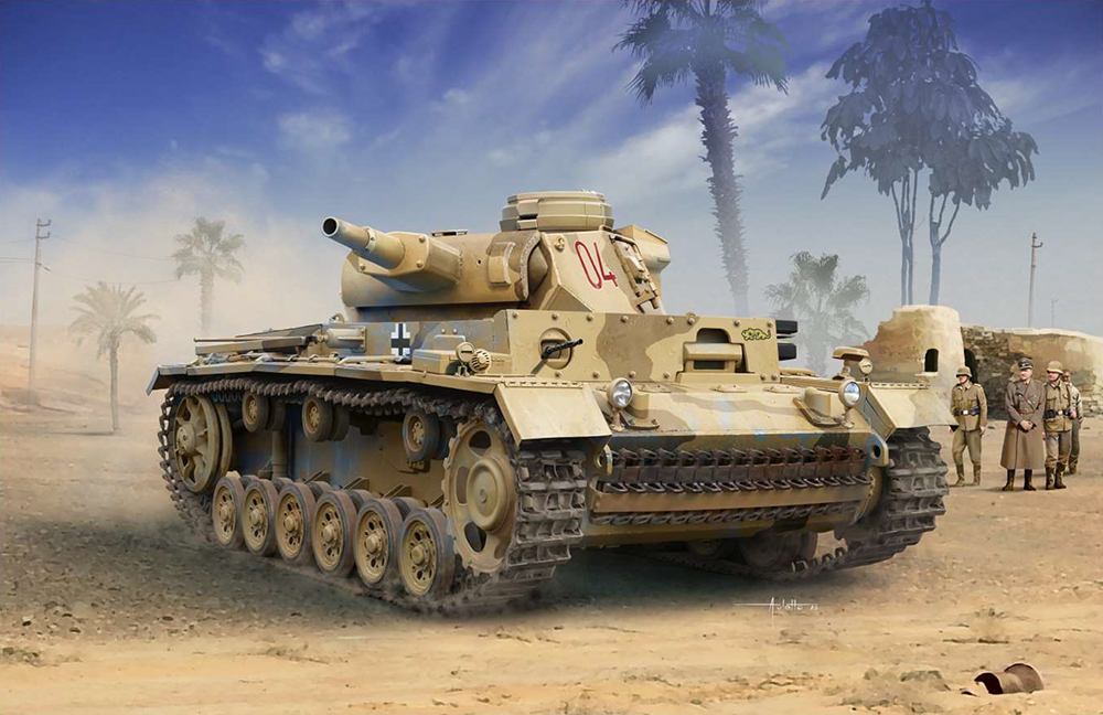eModels - Academy 1/35 Pz.Kpfw.III Ausf.N 