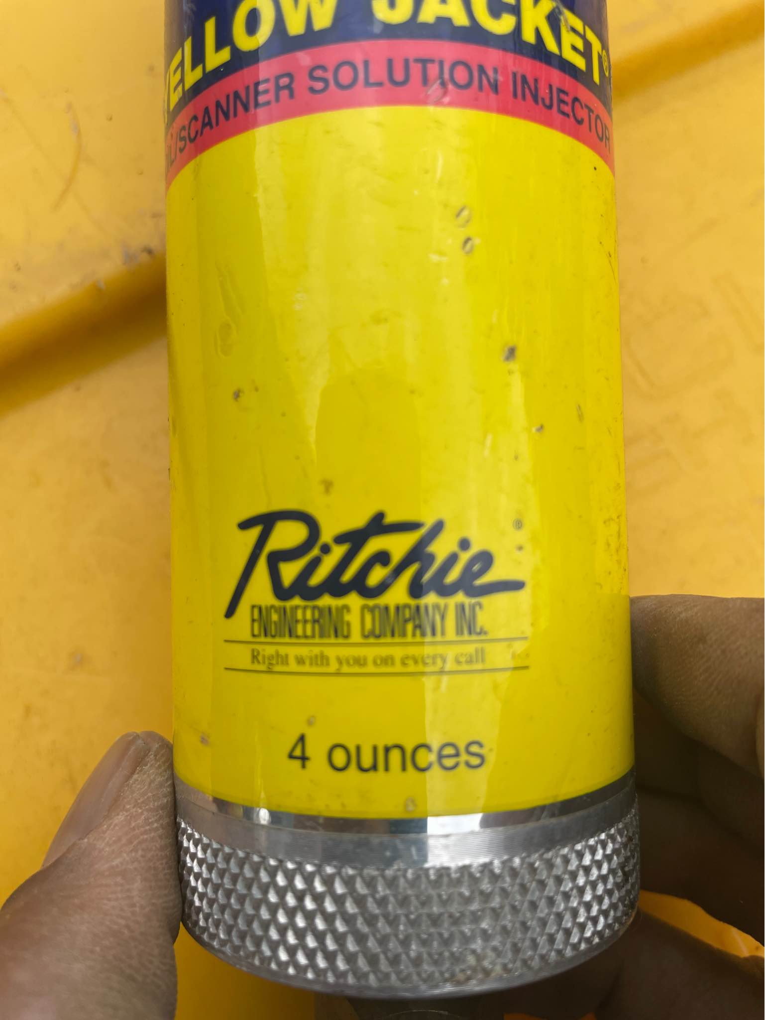 Yellow Jacket Ritchie Engineering 4oz Oil/Scanner Solution Injector ...