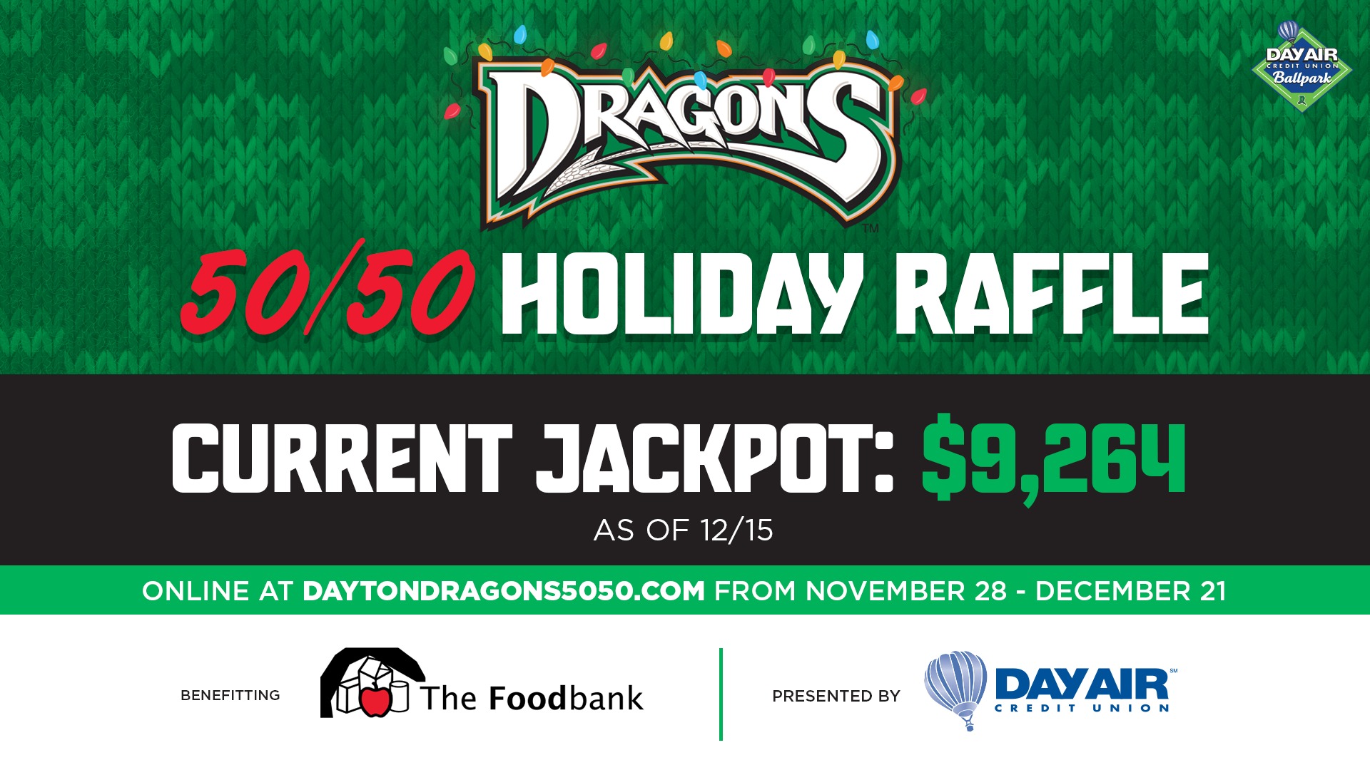 Dayton - 'Tis the season to make a difference and score a big win. 💚🎁 ...