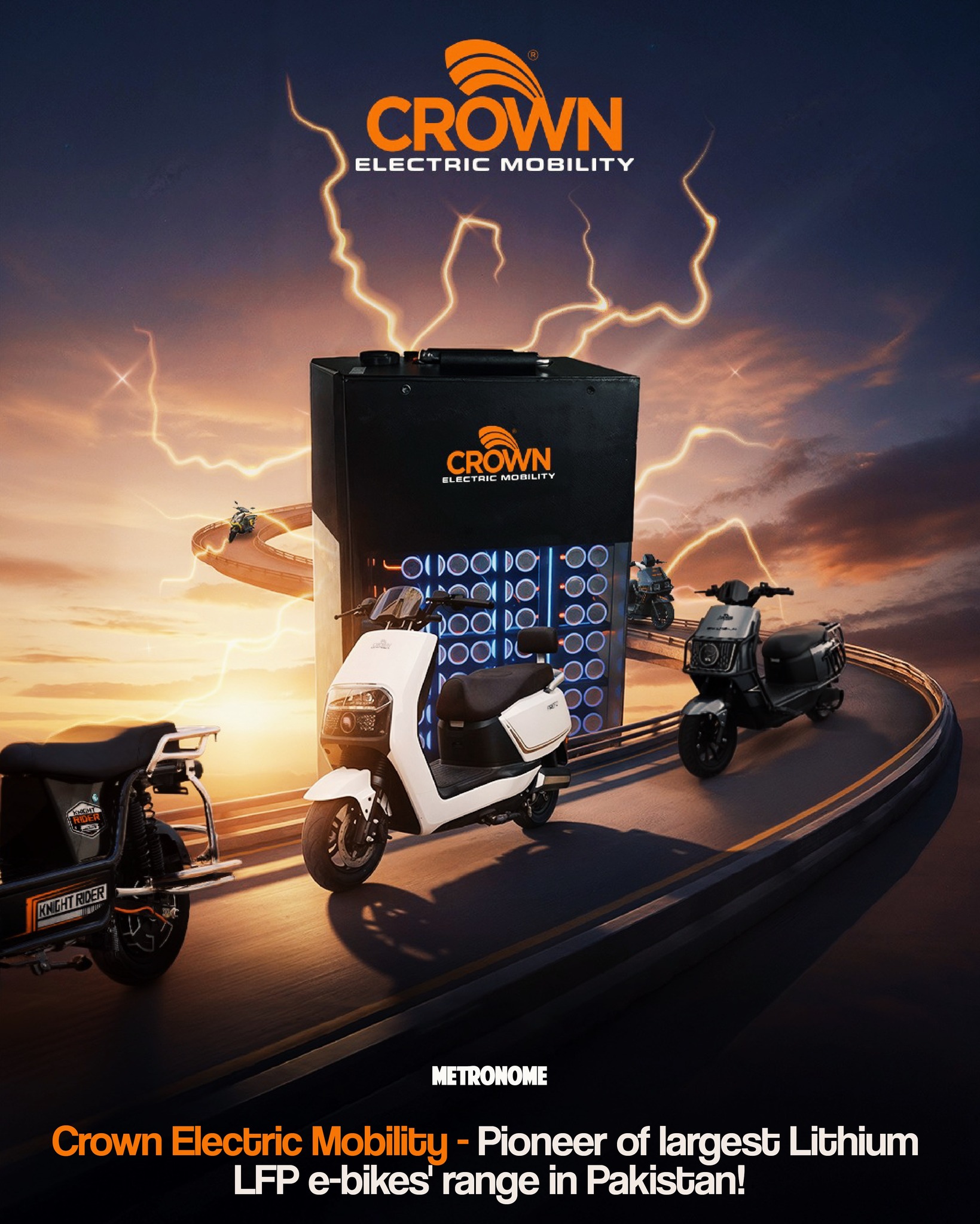 Metronome - Driven by 25+ years of trusted legacy, Crown Electric ...