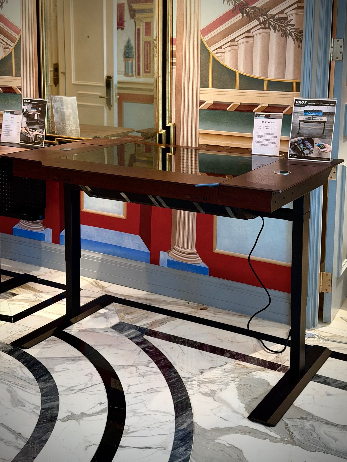 Lian - Still more from CES 2026 DK-07 WOOD - Premium walnut wood ...