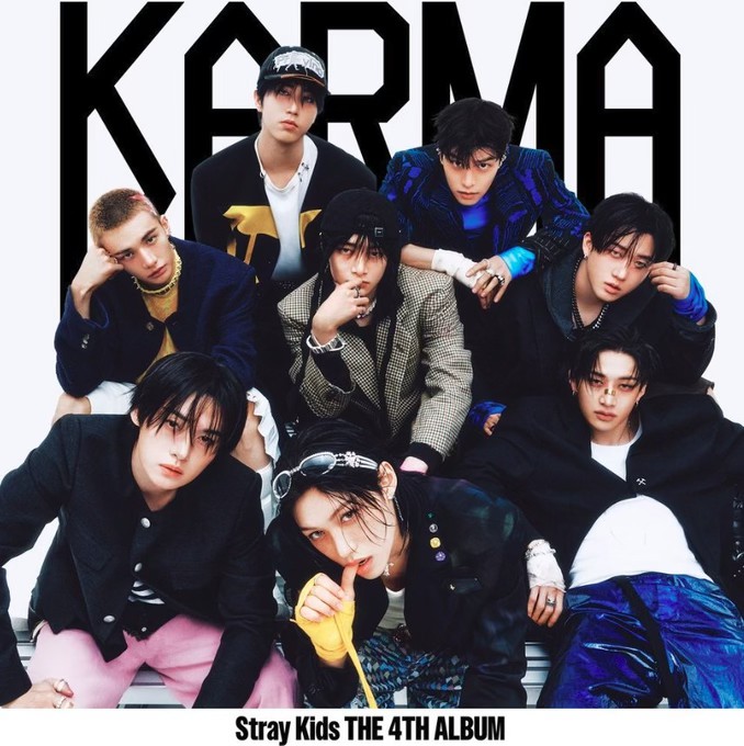 Stray Kids' 'KARMA' was the Biggest K-Pop Album of the year, at No