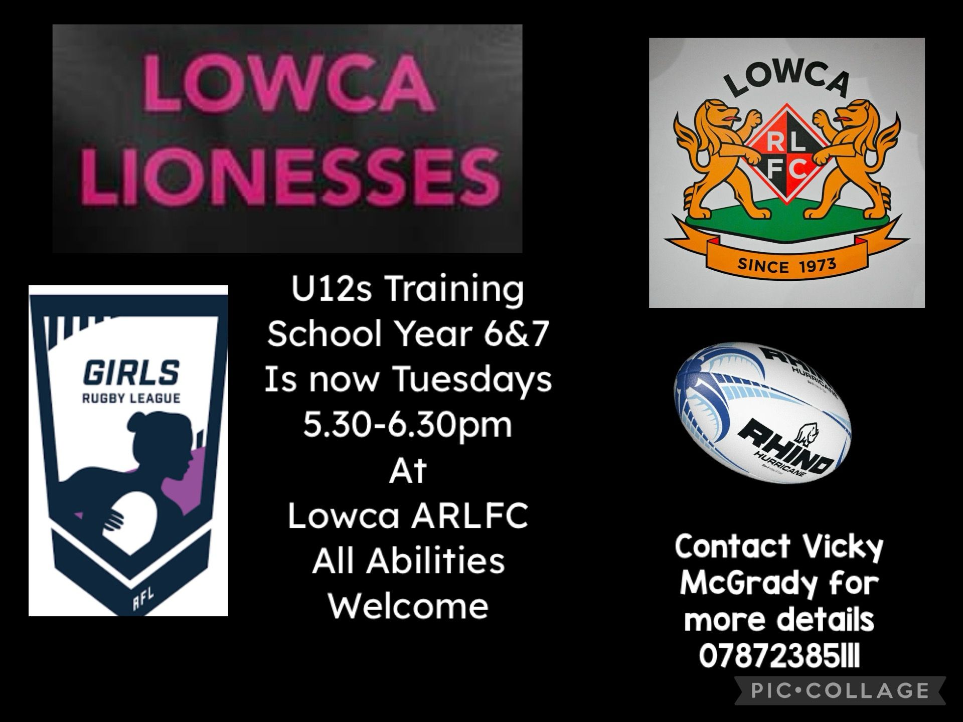 St - 🏉Lowca Lionesses training sessions for our Year 7 Rugby Players ⬇️ ...