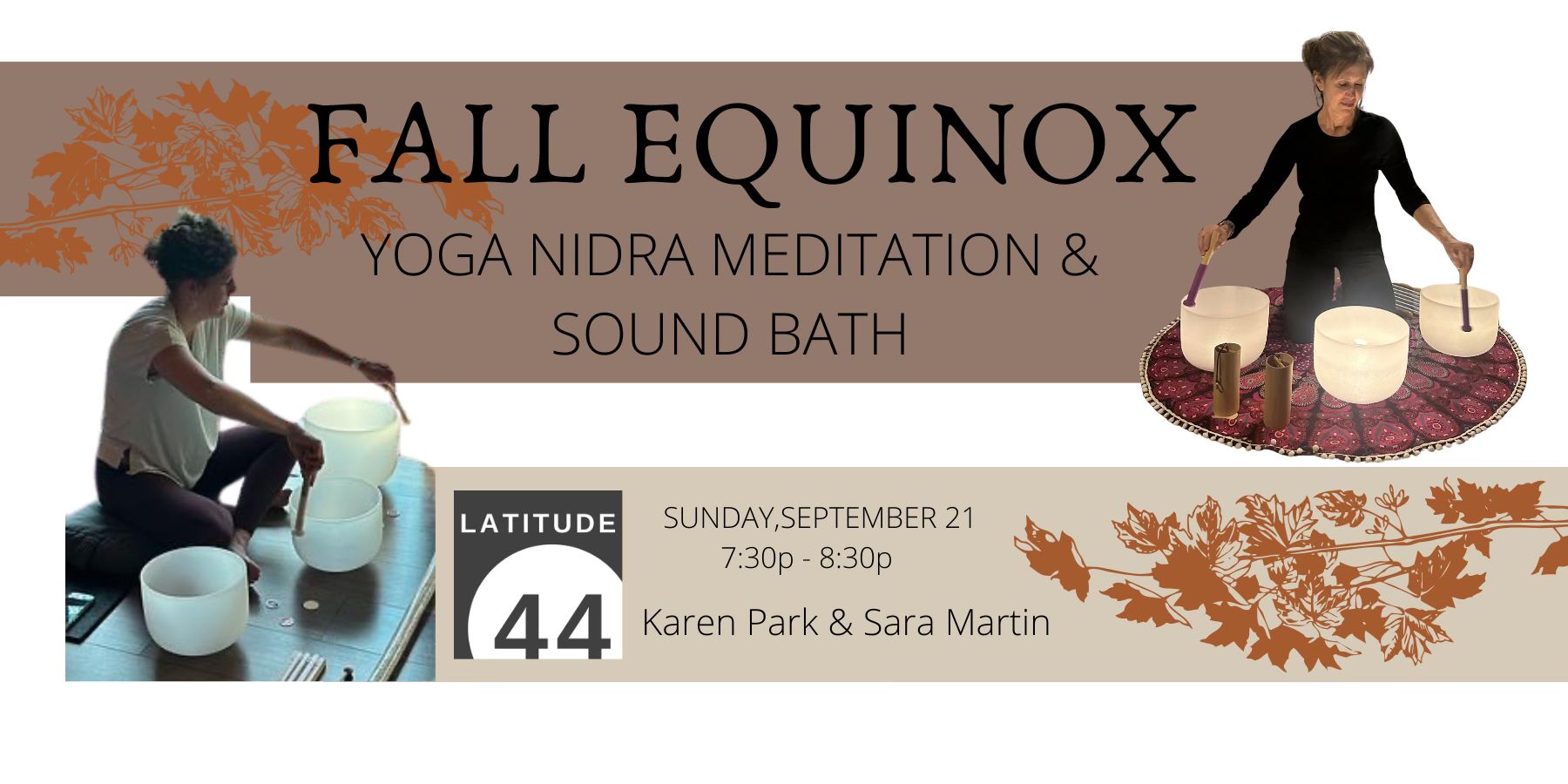 Fall Equinox 🍁 Yoga Nidra Meditation & Sound Bath