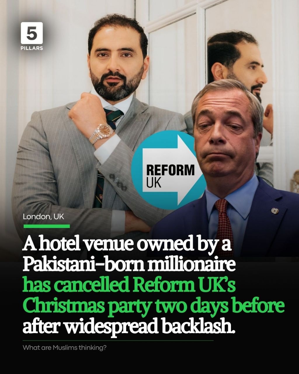 5Pillars - A venue in Croydon owned by Suleman Raza, a Pakistani-born ...