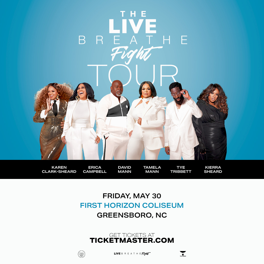 CAST フリーツアー 🎤 The Live Breathe Fight Tour hits Greensboro's First Horizon
