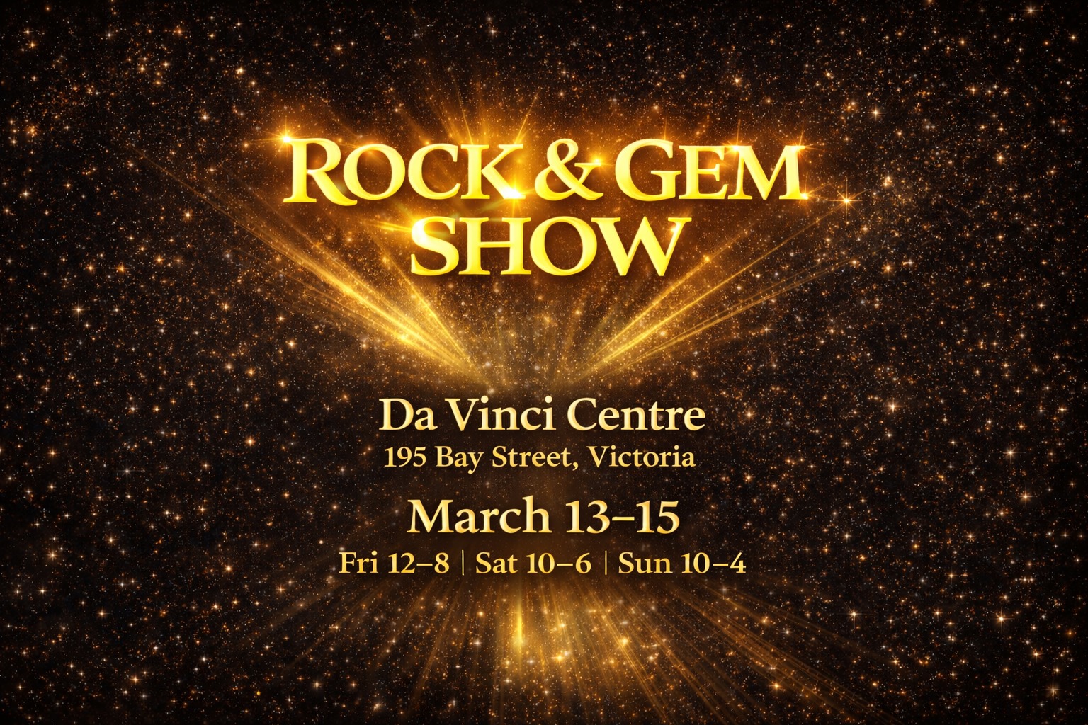 Victoria Rock and Gem show presented by the Victoria Lapidary & Mineral ...