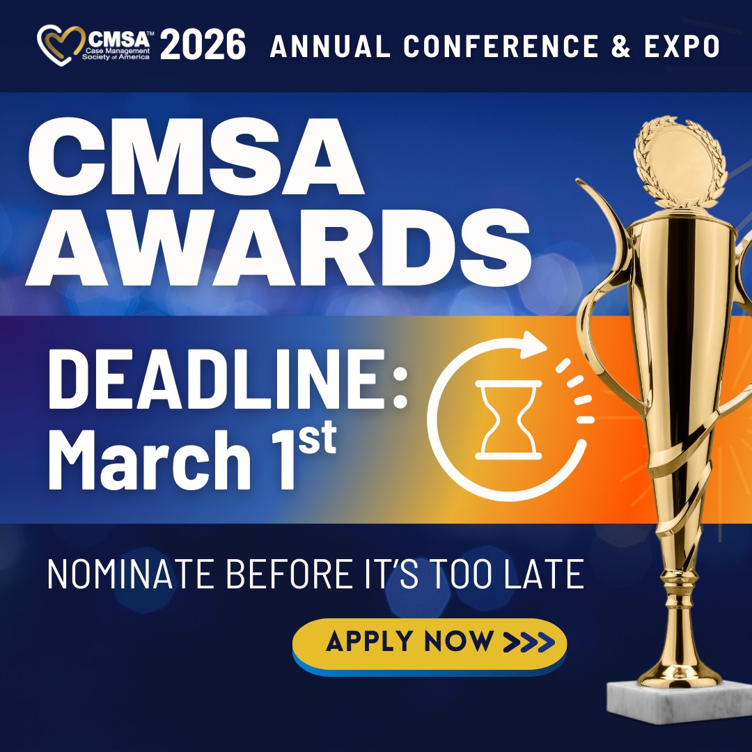 Case Management Society of America - Mark your calendars! Our #CMWeek ...