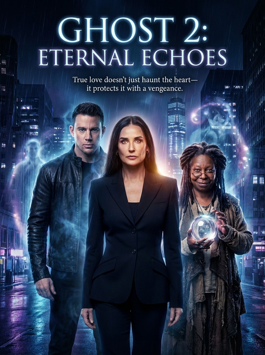 Movie - 🎬 Ghost 2: Eternal Echoes (2026) ⭐ Starring: Demi Moore, Whoopi ...