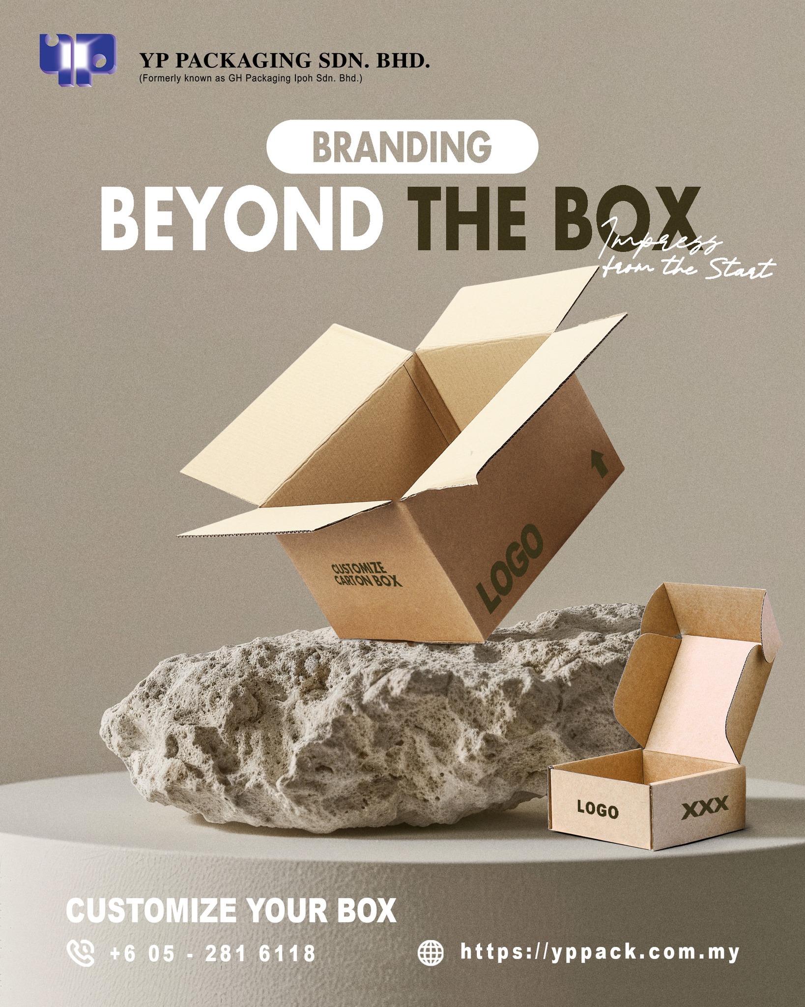 YP packaging - 📦 Branding, Beyond the Box — Impress from... | Facebook