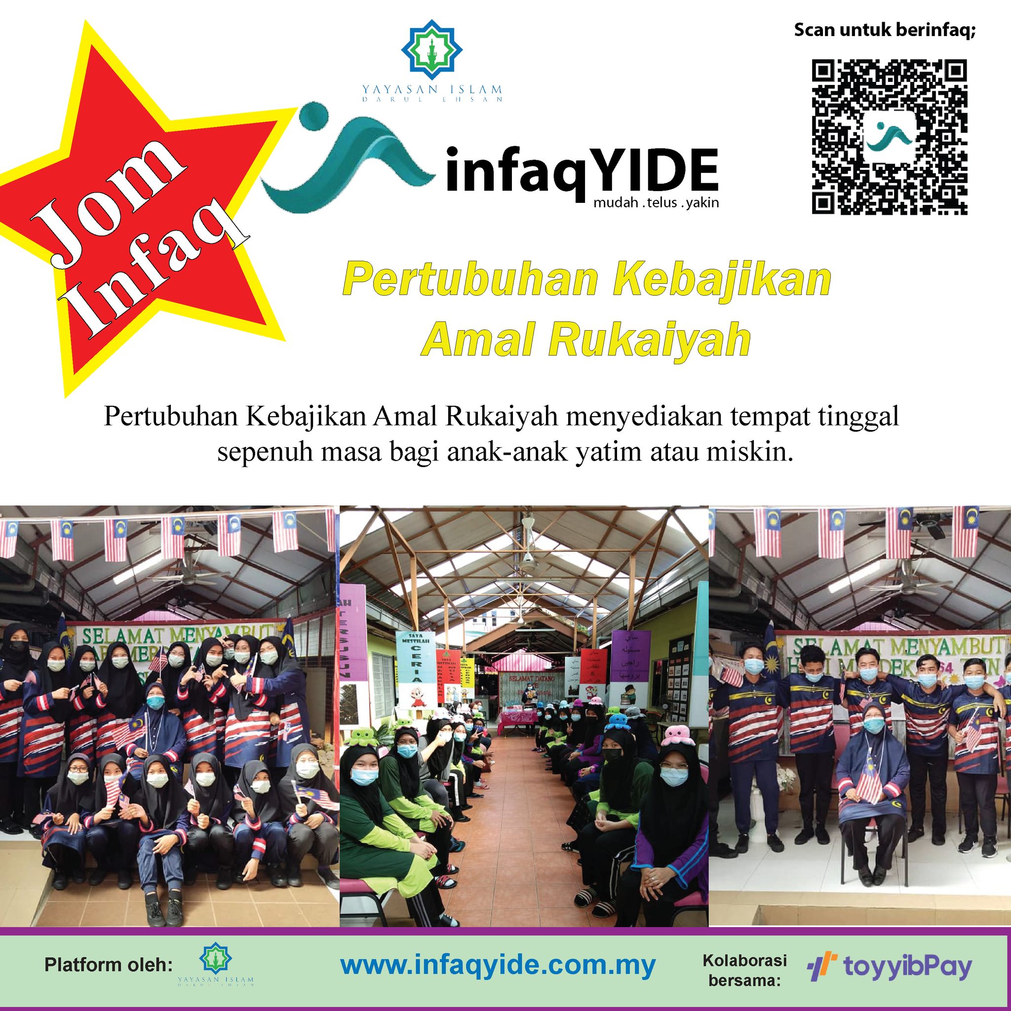 Infaq YIDE - Rumah Anak Yatim Ruqaiyah Sg Merab telah... | Facebook