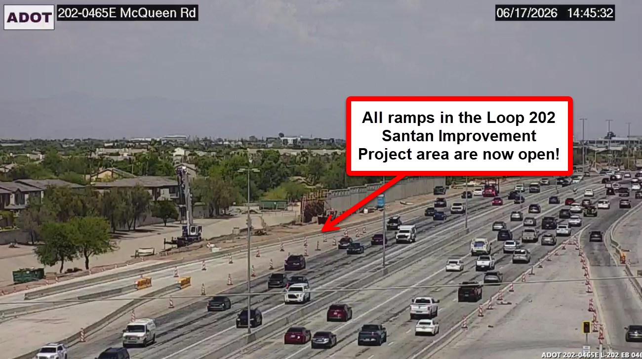 Arizona - They're done! No more long-term ramp closures on the