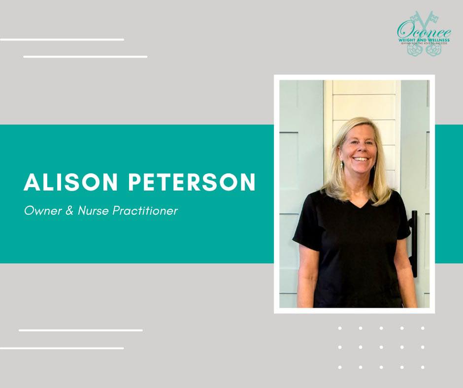 Oconee - Meet Alison, the heart behind Oconee Weight and Wellness! As a ...