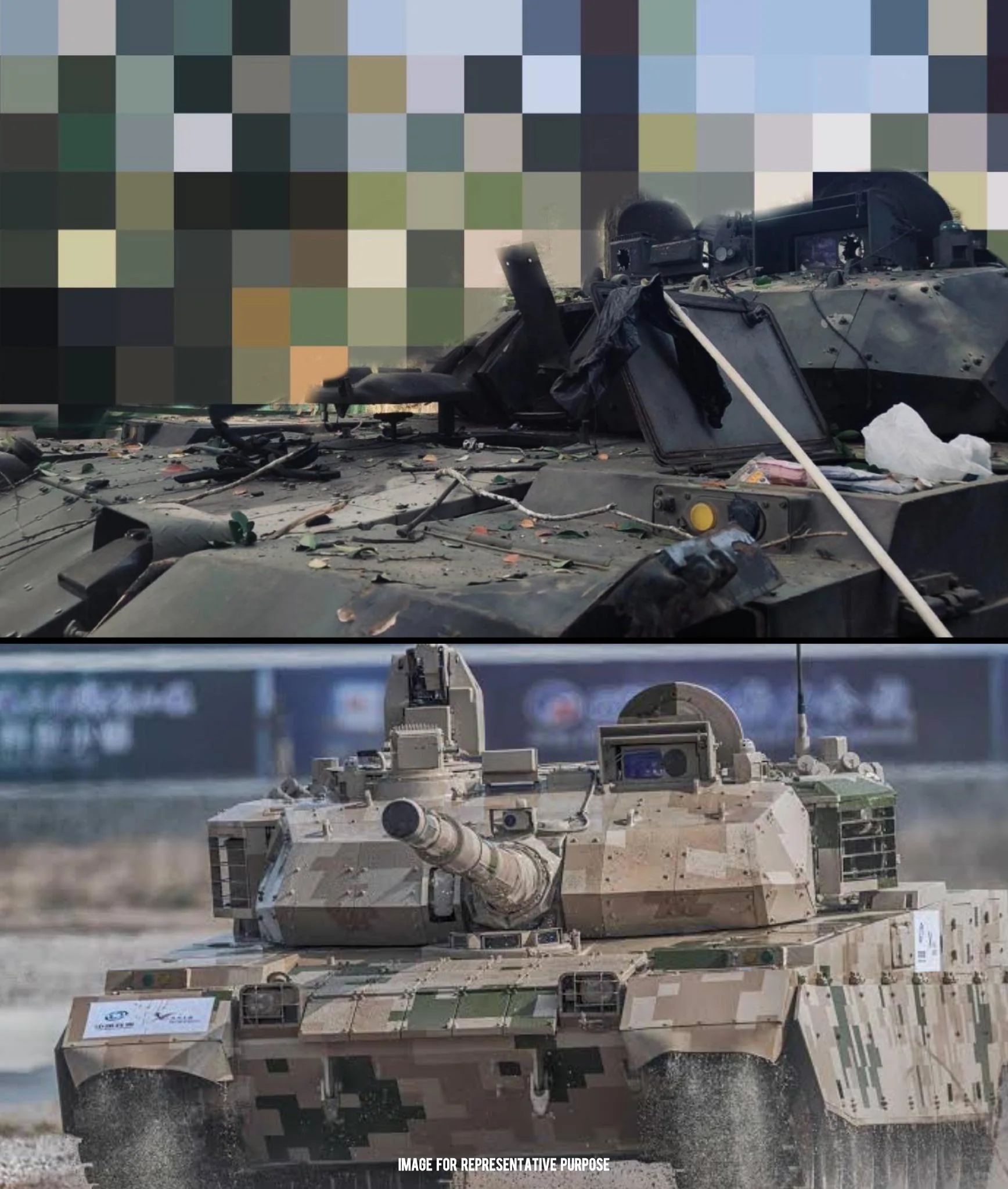 Next - Chinese VT-4 Main Battle Tank suffers catastrophic failure in ...