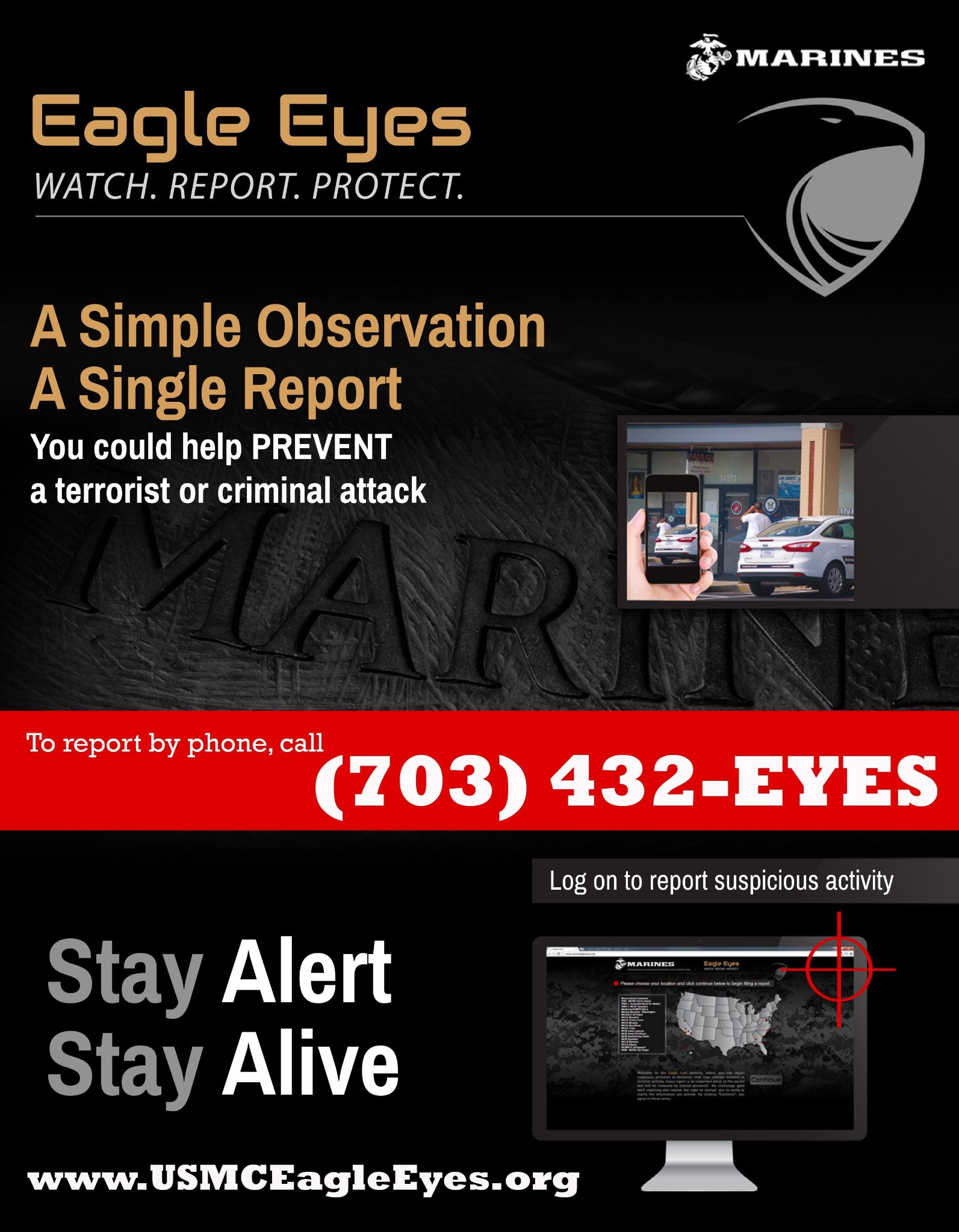 Stay Vigilant, Stay Alert and... - Marine Corps Base Quantico | Facebook