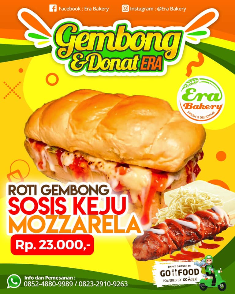 Era Bakery - [ROTI GEMBUNG ERA] Halo Sahabat Eraku !... | Facebook