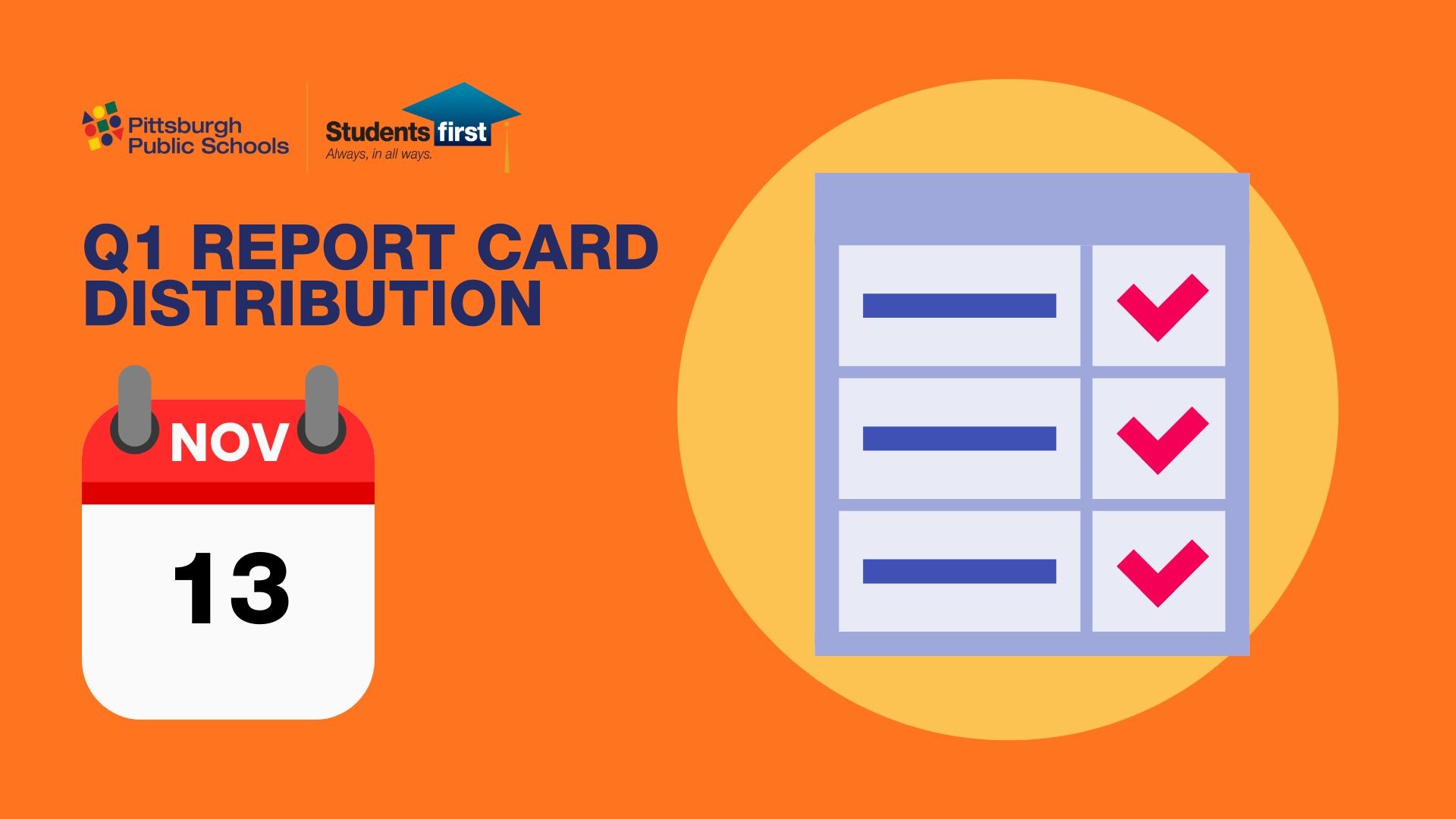 📊 Quarter 1 Report Card... - Pittsburgh Public Schools | Facebook
