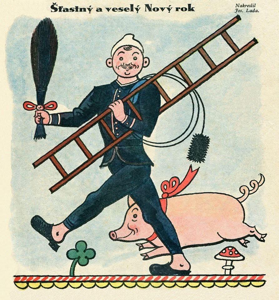 Czech - Šťastný nový rok 2026 / Happy new year 2026 🎉 Chimney sweeper ...