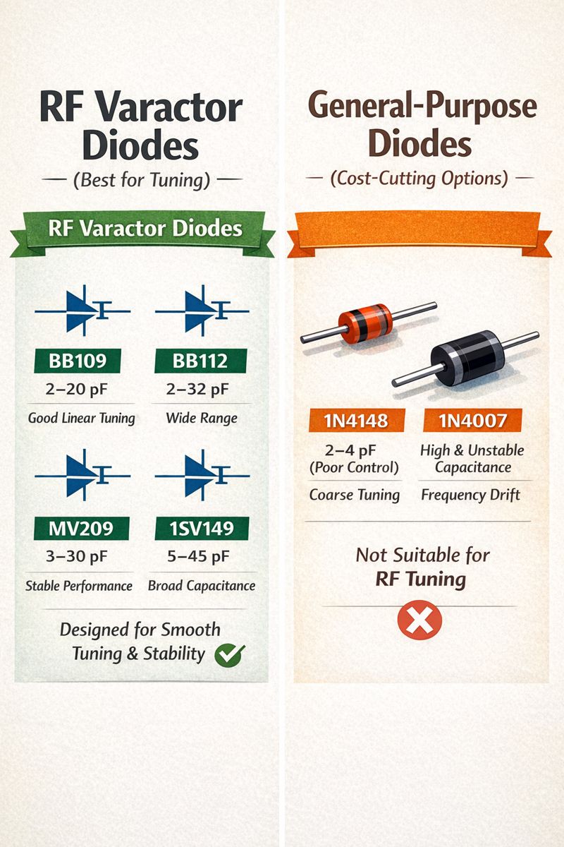 Amateur - Varactor Diodes Compared – Why the Right One Matters in RF ...
