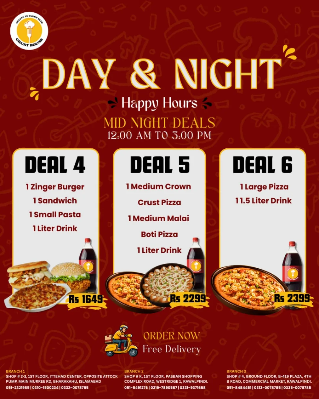 Crust House | Islamabad