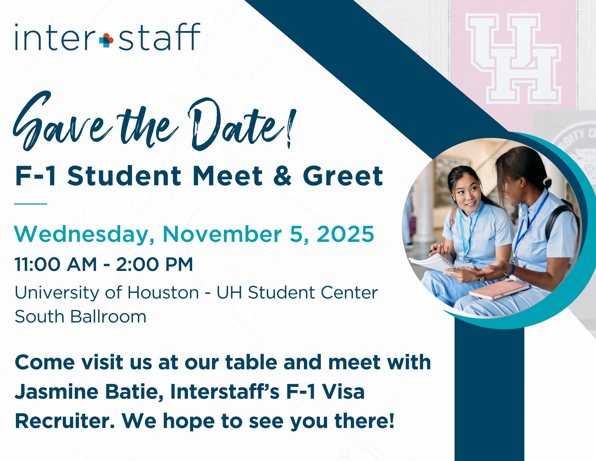 Interstaff, - 📣 Calling all F-1 students! Don't miss this opportunity ...