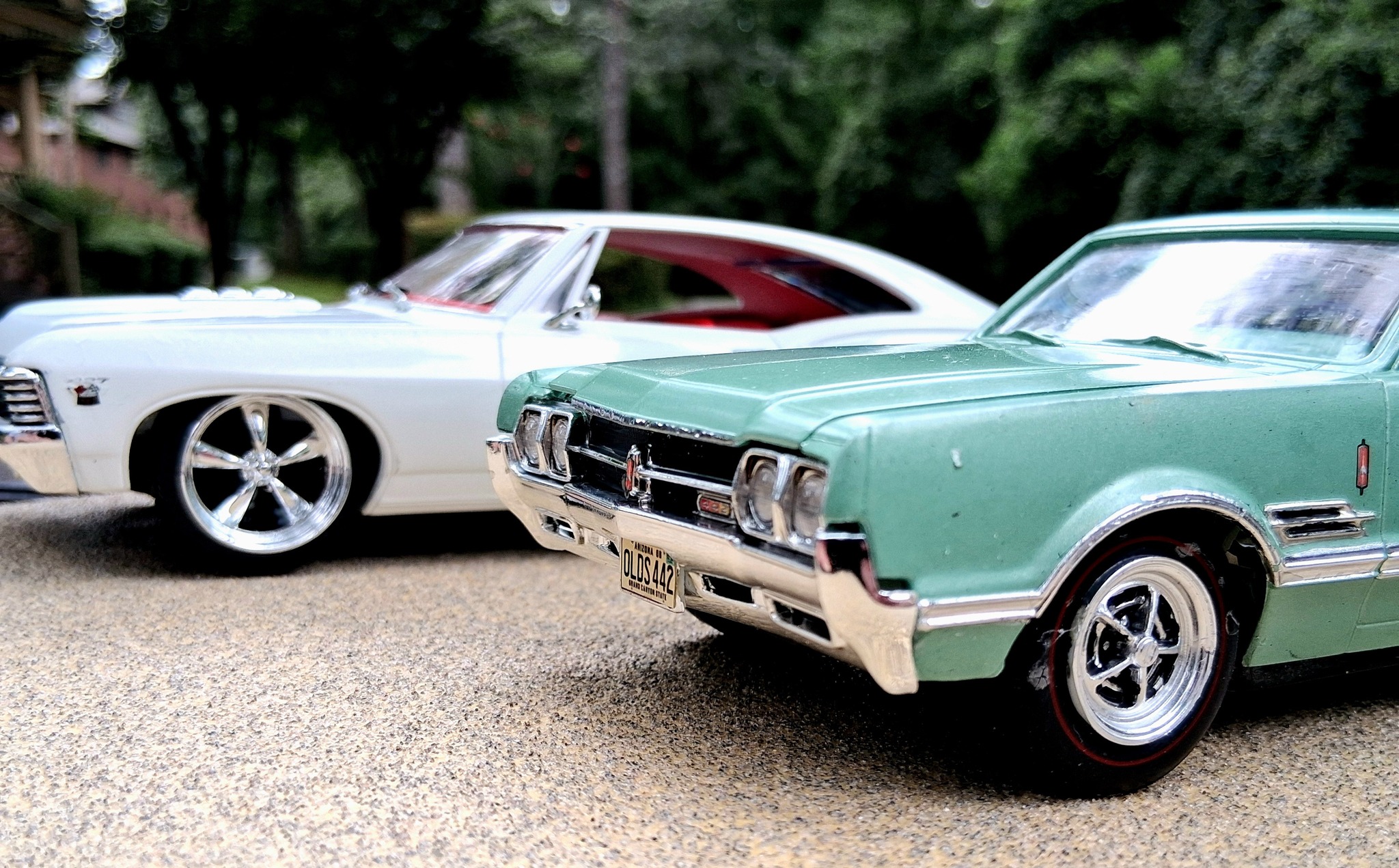 Just finished this one. 1966 Oldsmobile 442. I was impressed with
