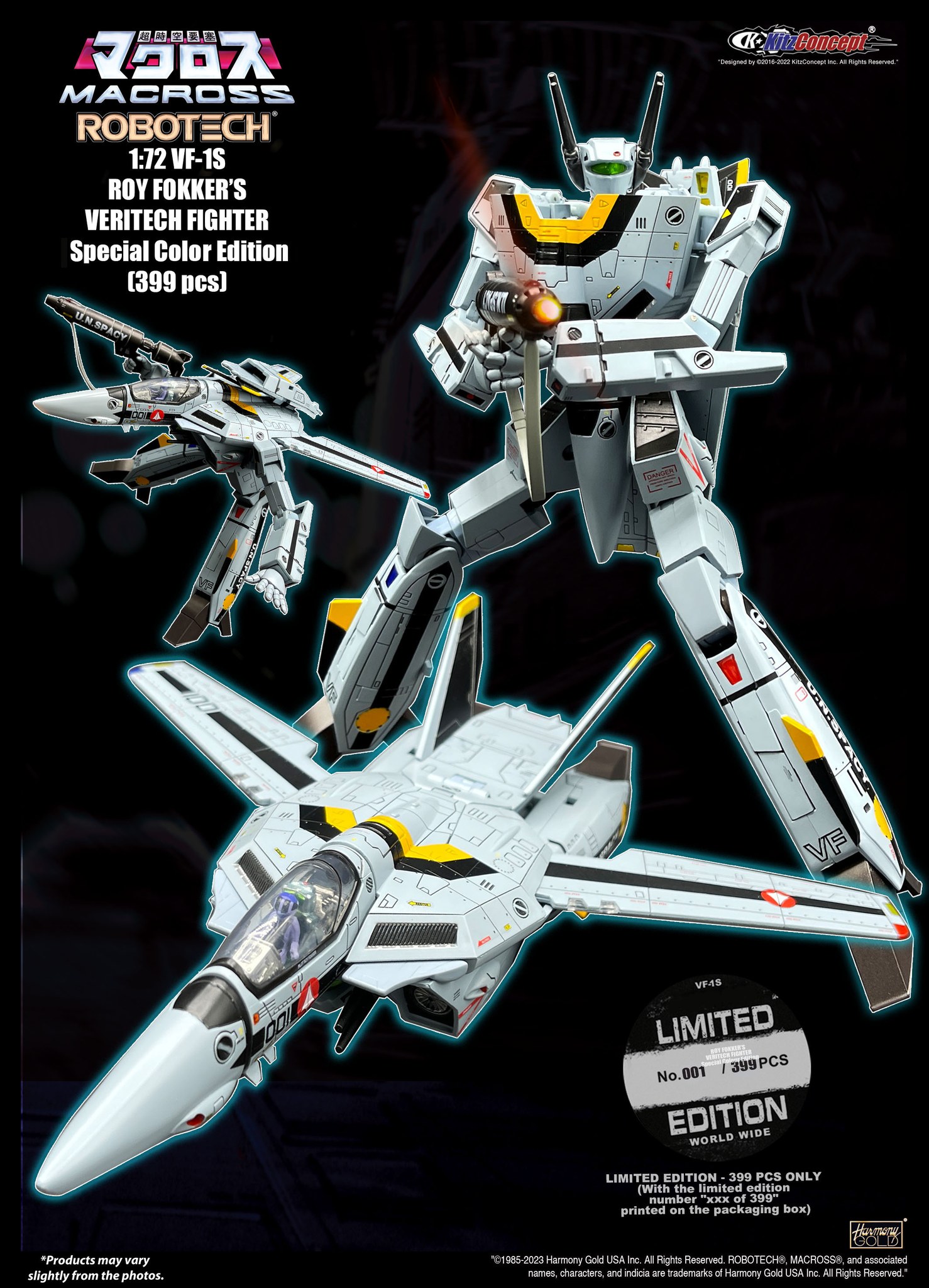 Robotech - The Fully Transforming #Robotech: The #Macross Saga 1/72 ...