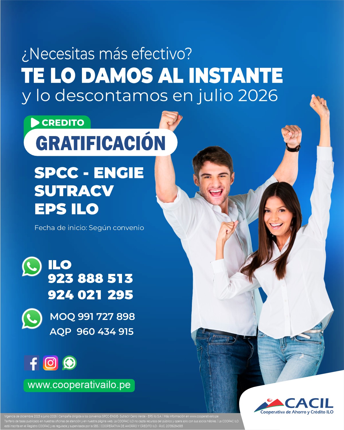 CACIL -... - CACIL - Cooperativa de Ahorro y Crédito Ilo