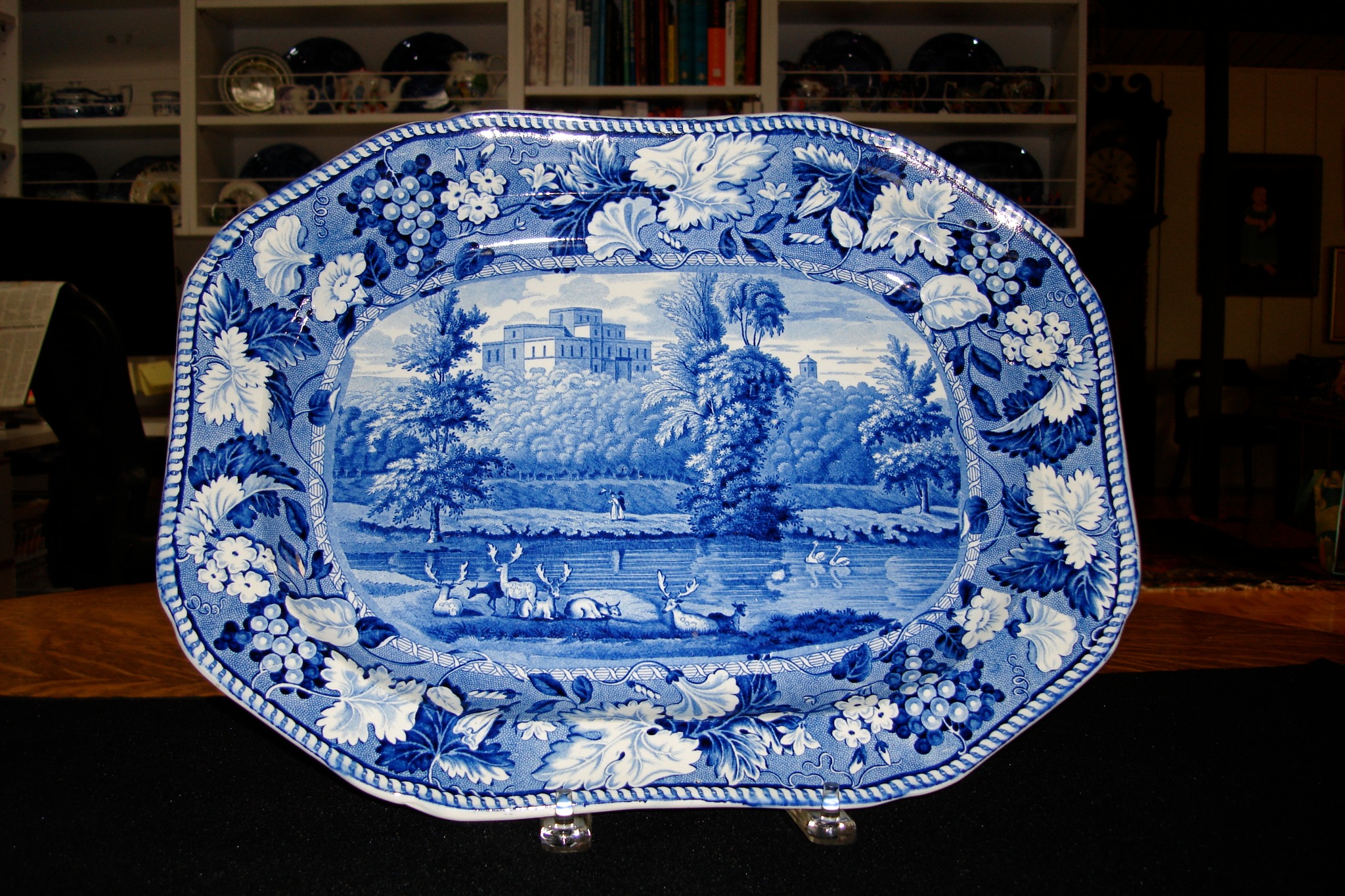 Transferware - Display your transferware! Shown is a 16.5 inch platter ...