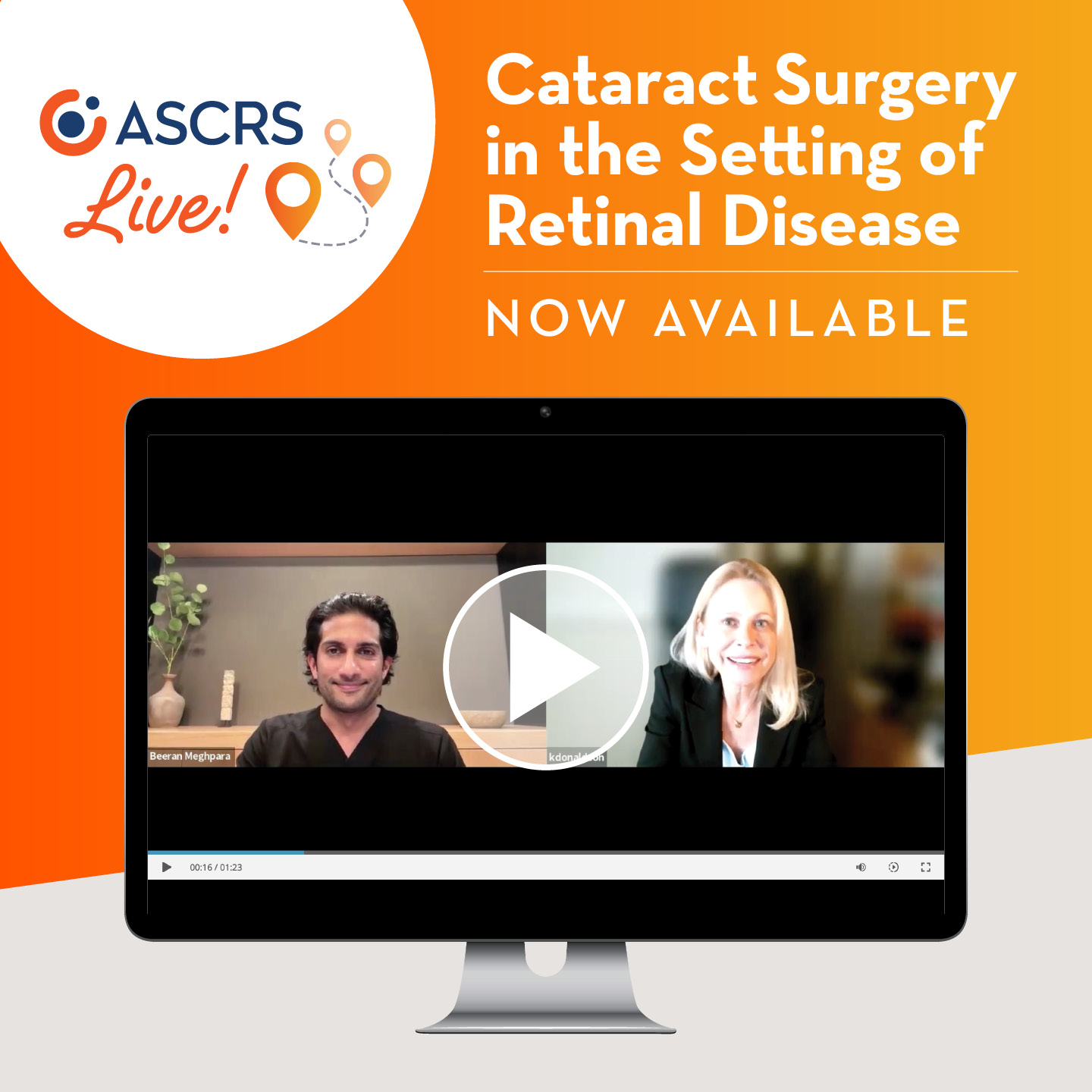 New ASCRS Live! roundtable available now! Hear from the experts on ...