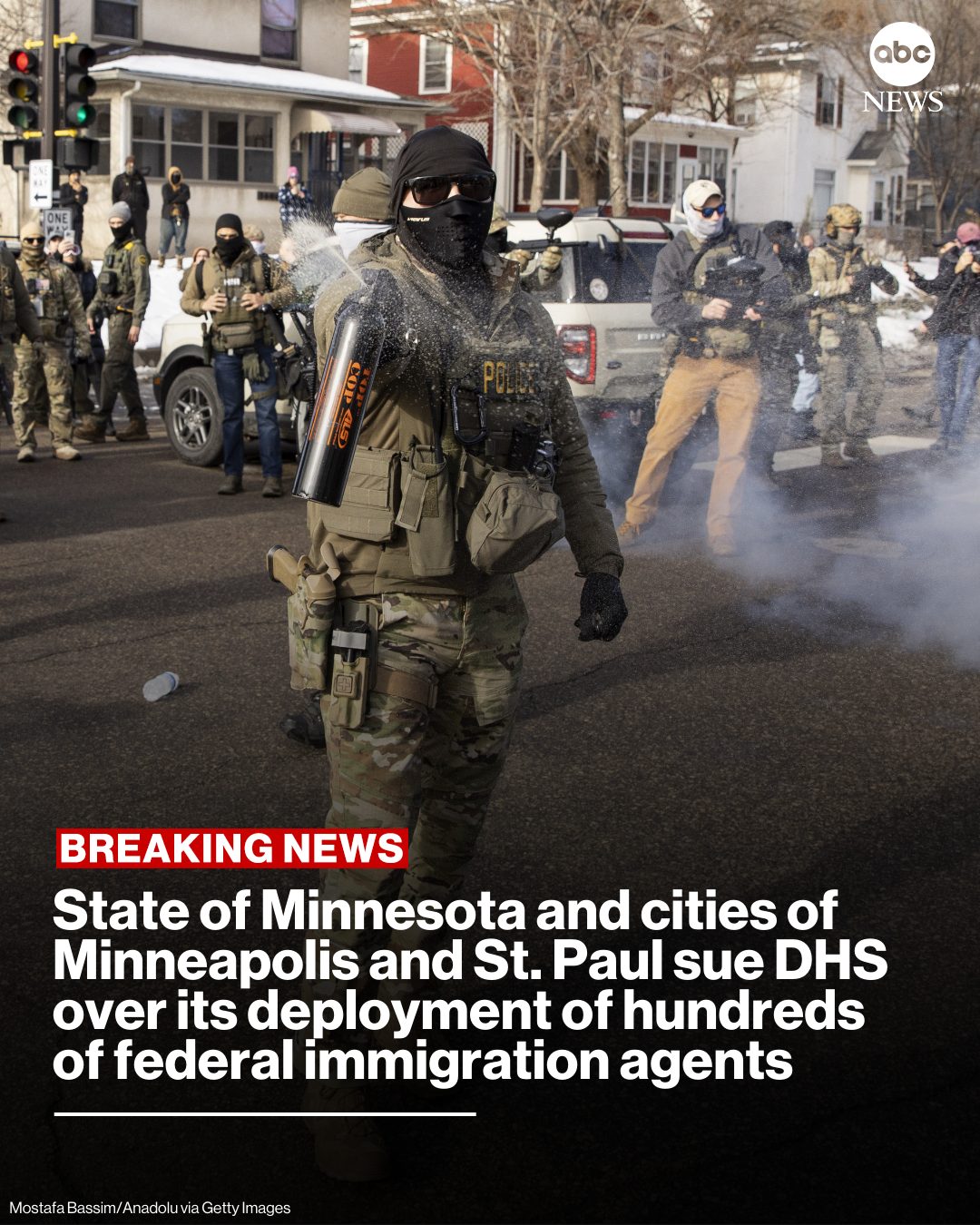 ABC News - BREAKING: The state of Minnesota and the cities... | Facebook